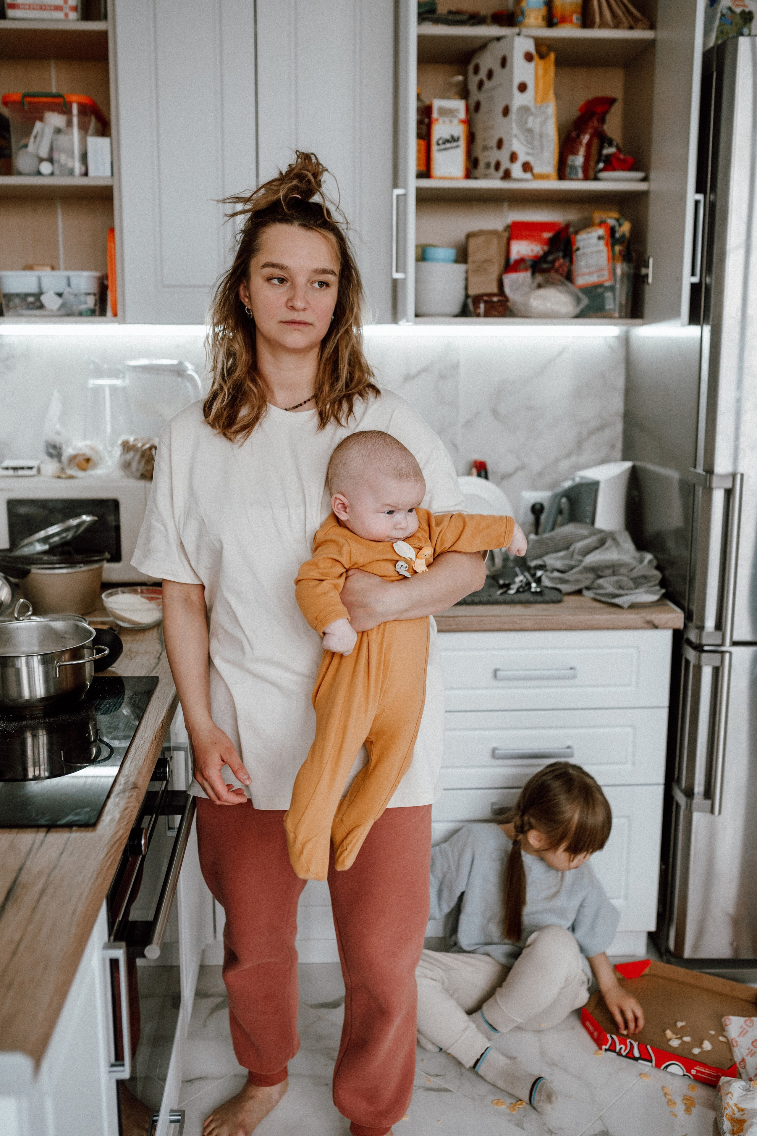 Суровая правда материнства. Лайфстайл фотограф в Чебоксарах и Санкт-Петербурге Тоня Бекнёва
