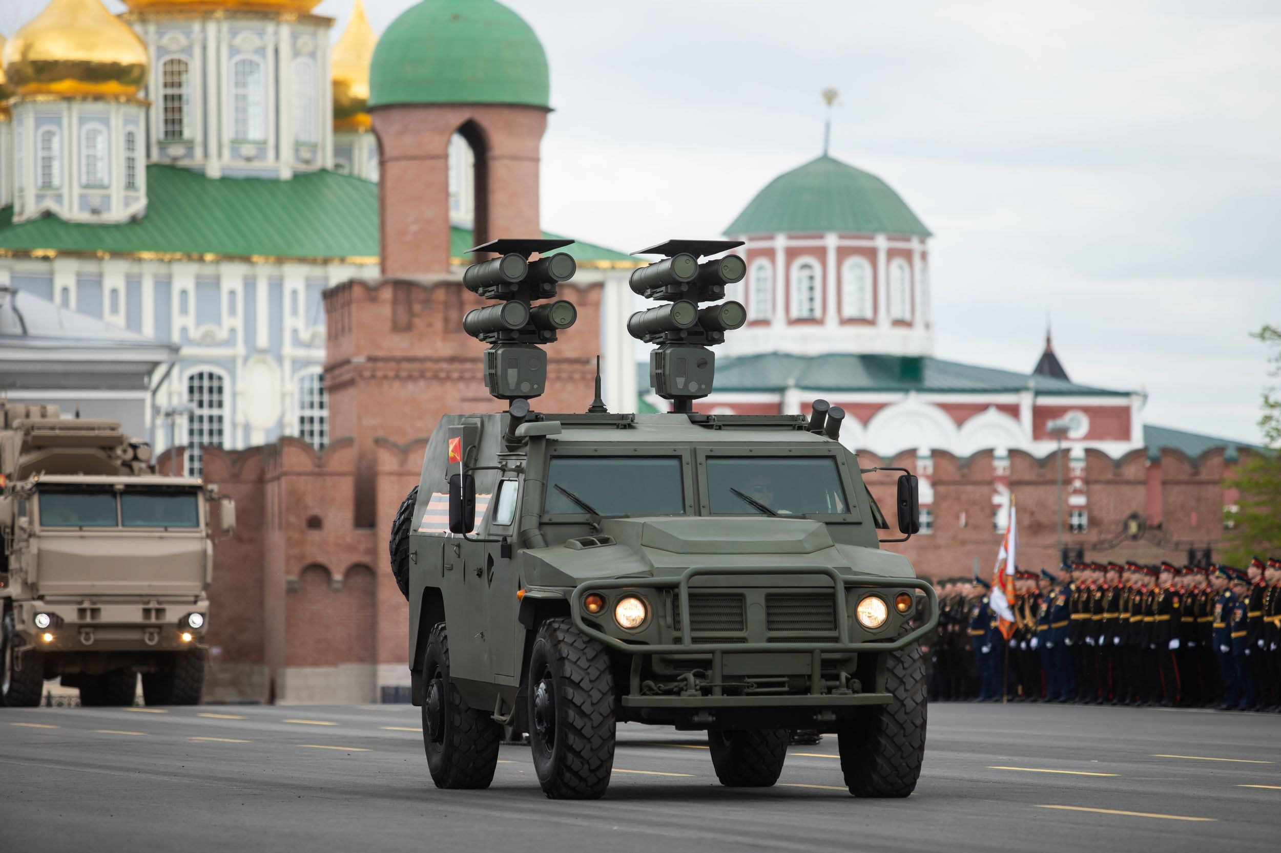 Генеральная репетиция Парада Победы (5 мая 2024). Репортажный фотограф Алексей Пирязев
