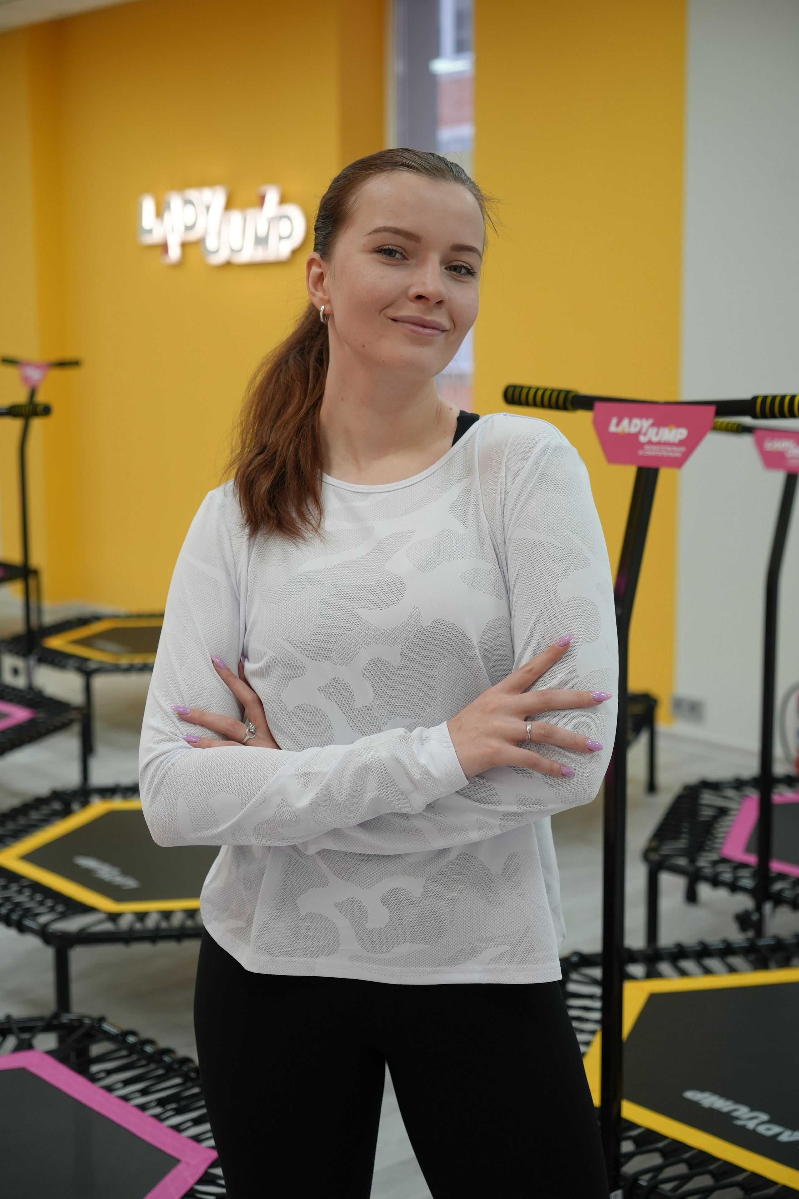 Открытие батутного центра «Lady Jump». Видеограф и Фотограф в Москве