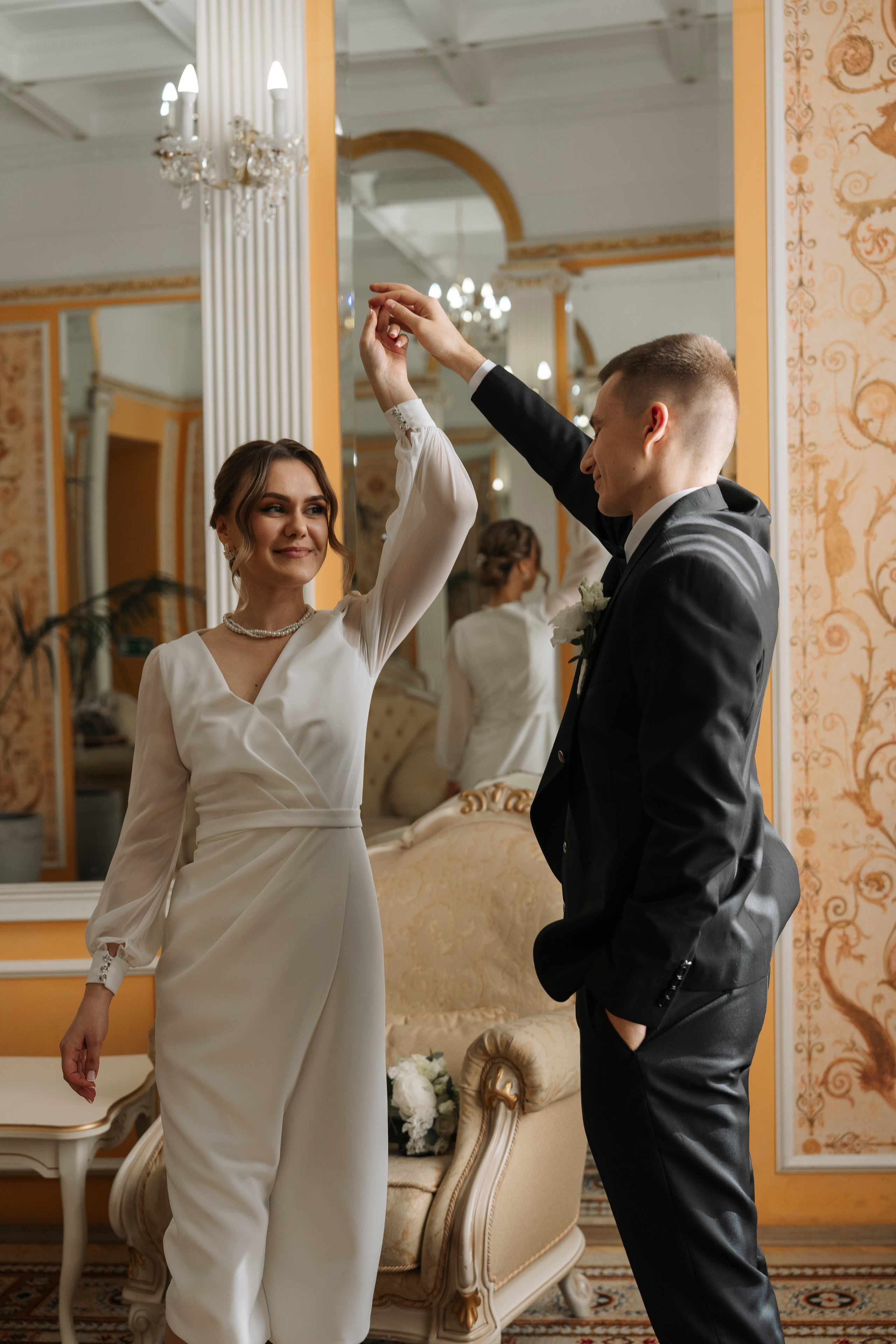 Алина и Александр. Свадебный фотограф в Москве Анна Полушина