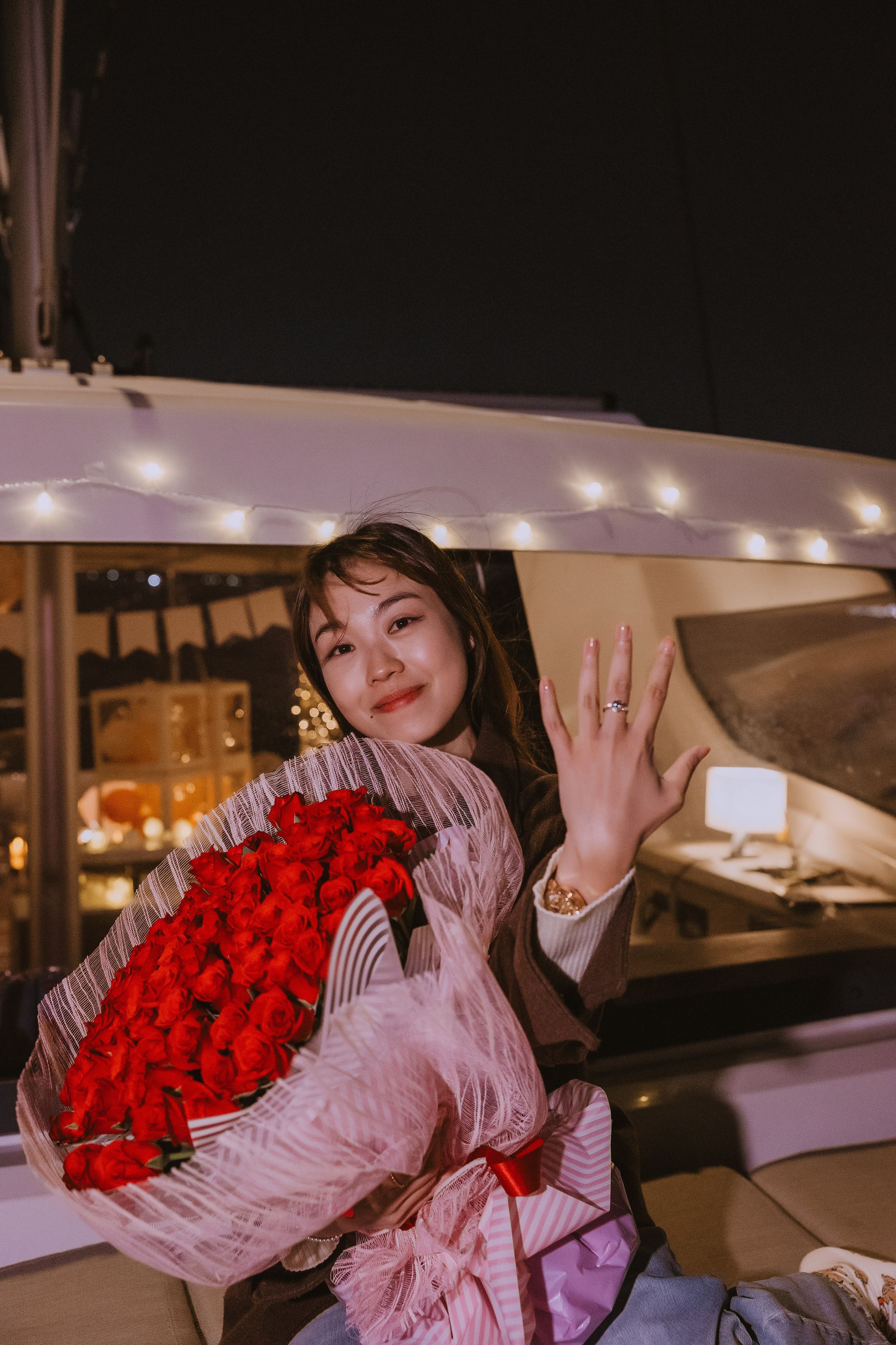 Предложение руки и сердца на яхте во время вечерней прогулке в Пусане. ВАШ ФОТОГРАФ В ПУСАНЕ (Южная Корея) Александра Ануфрий