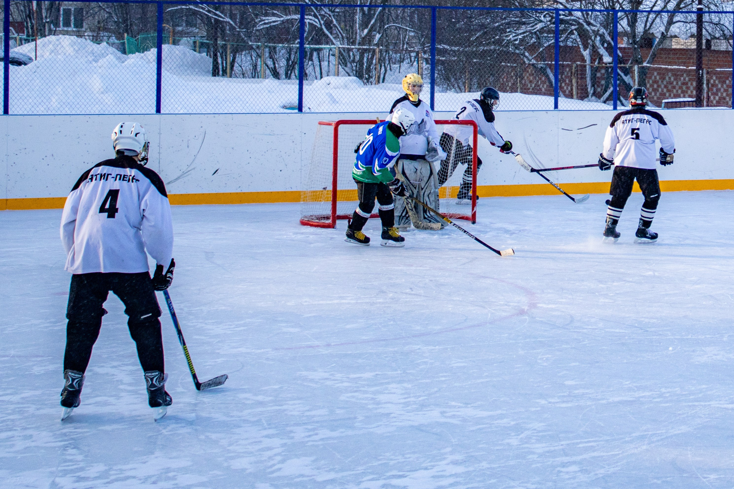 Хоккей г.п Атиг-г.п Дружинино
