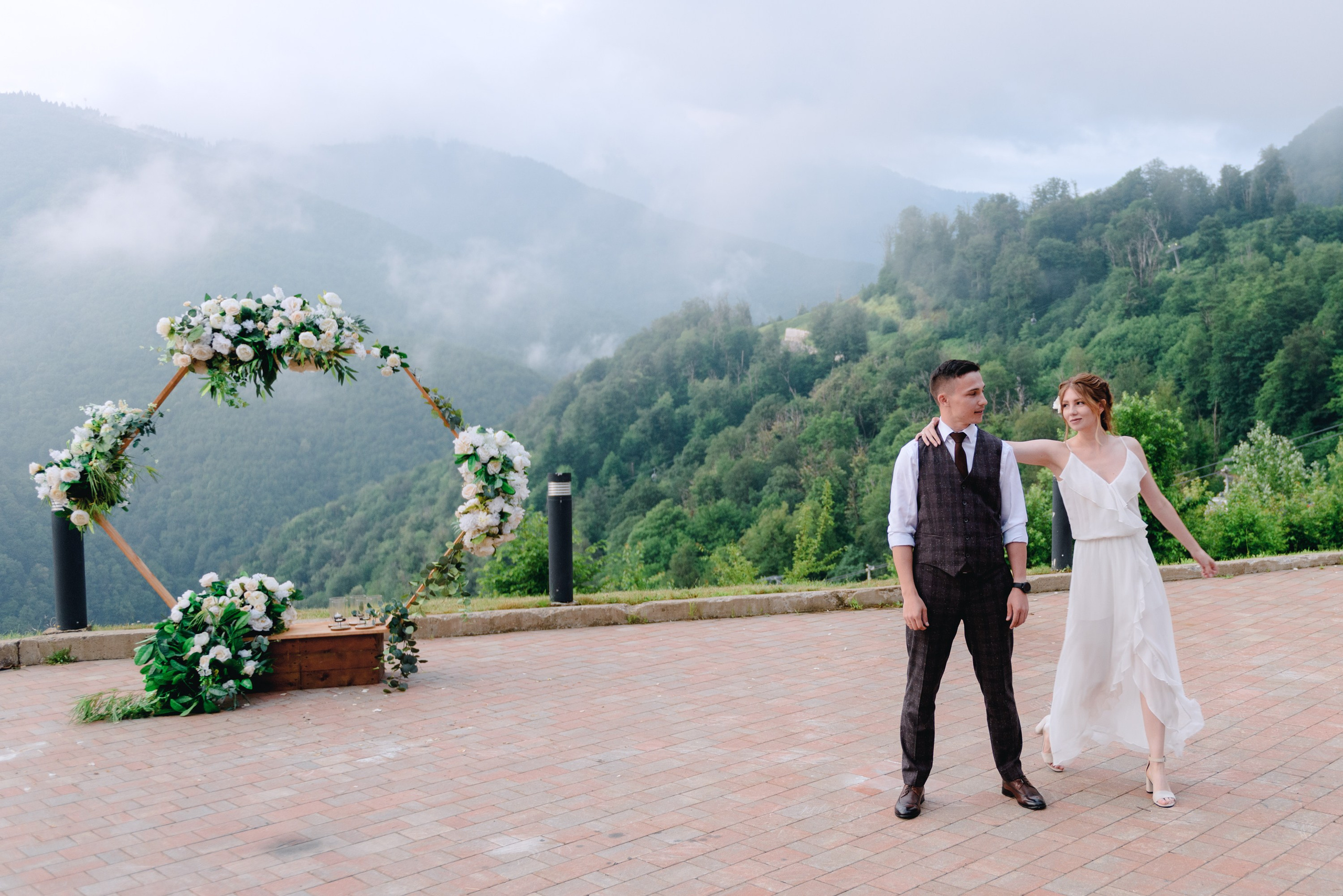 Wedding in Kazbegi Georgia