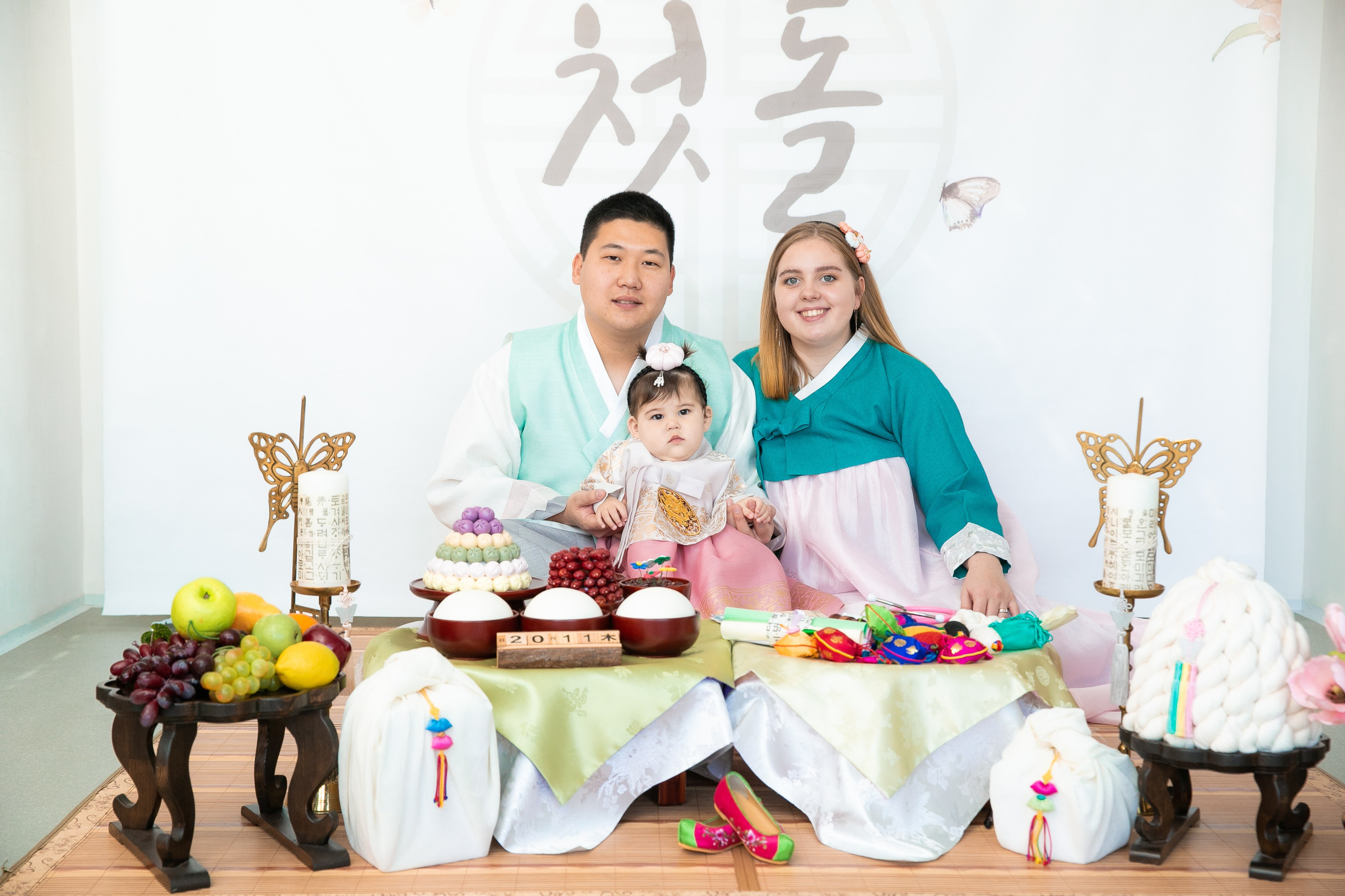 축돌 Утренняя церемония (семья). «Инбок» Фото студия