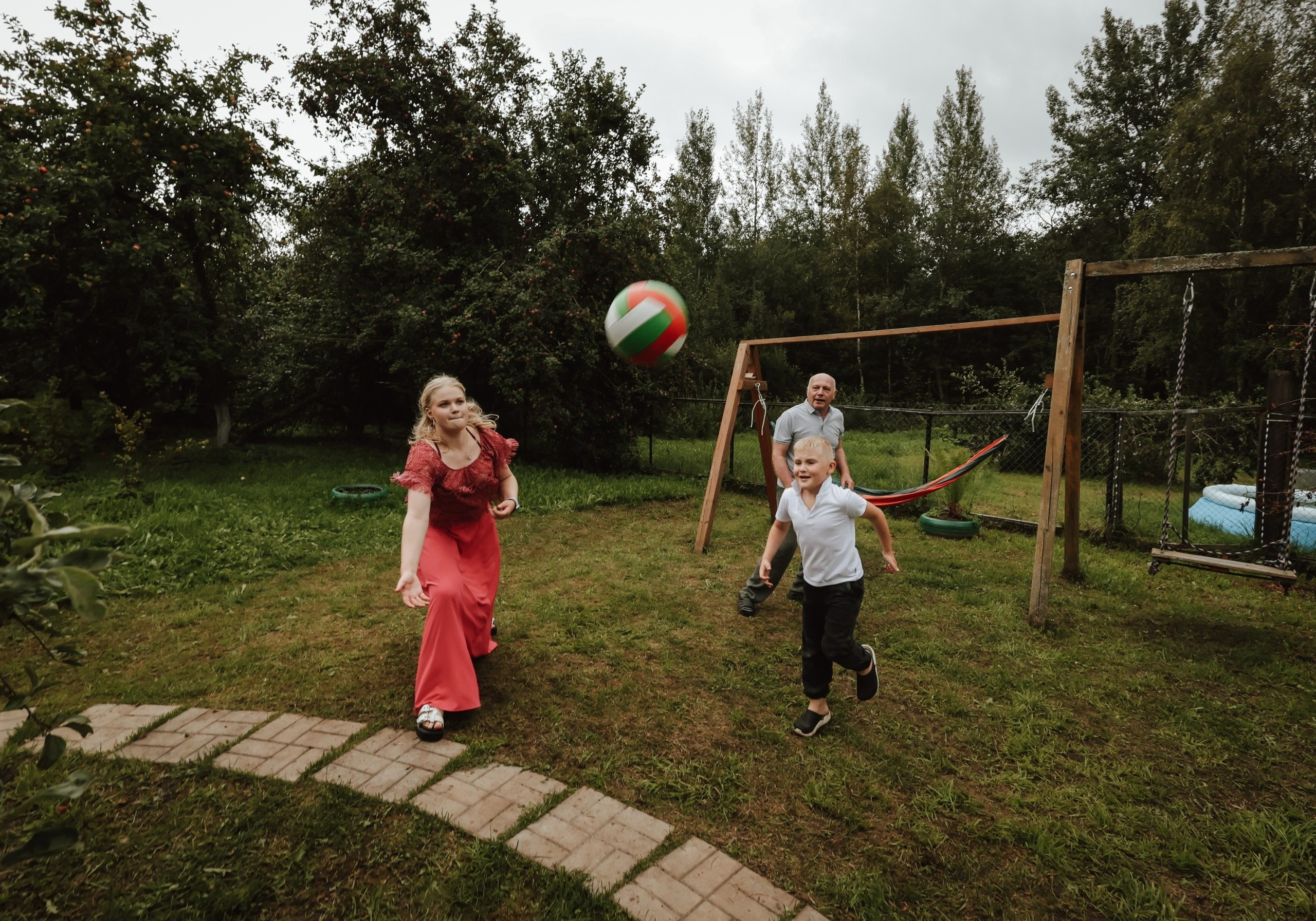 Юбилей в деревне. Семейный Life style фотограф в Великом Новгороде Юлия Ефимова