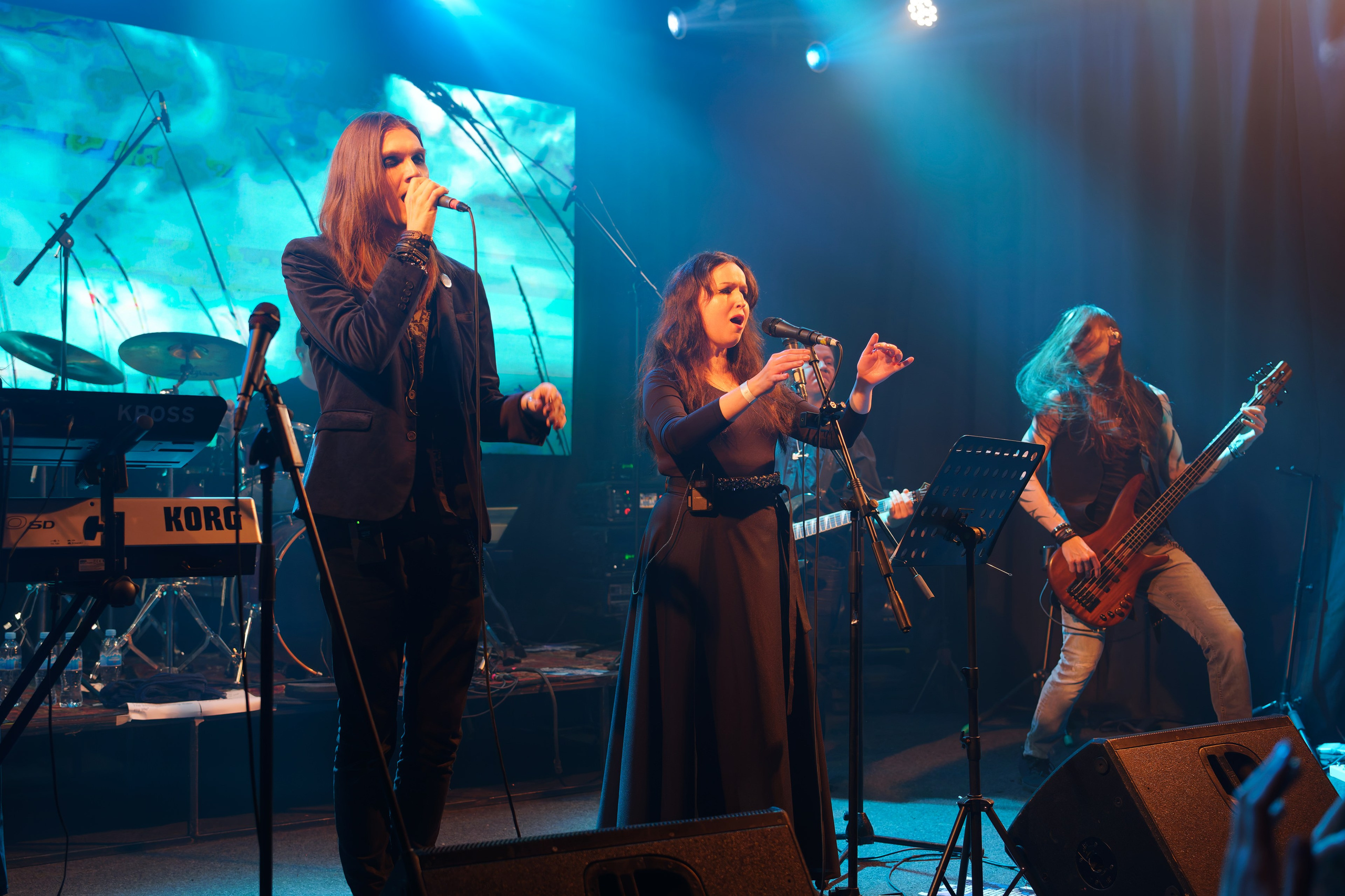 Группа Nimea (Nightwish кавер). Андрей Васильев. Фотограф, Санкт-Петербург, Российская Федерация