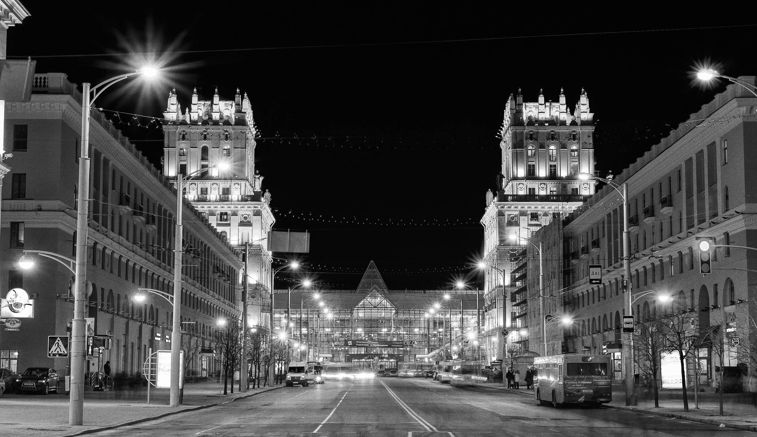 Минск. Фотограф Антон Швец — Монохромная реальность