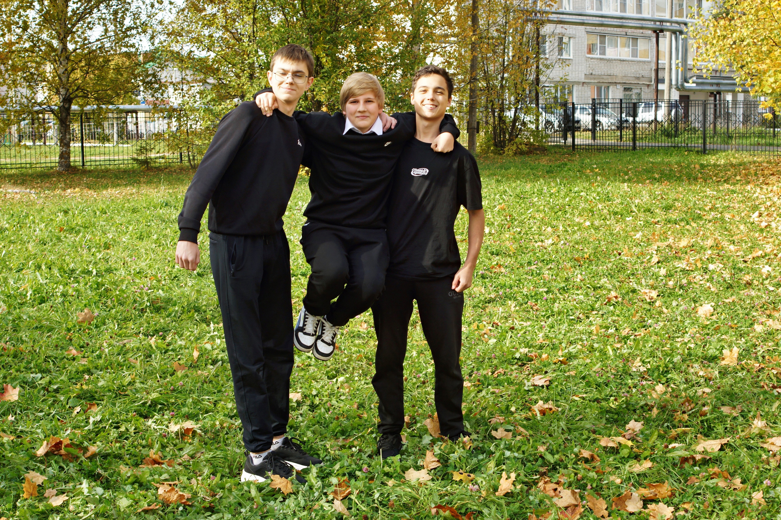 Осенняя фотосессия в школе г. Йошкар-Ола