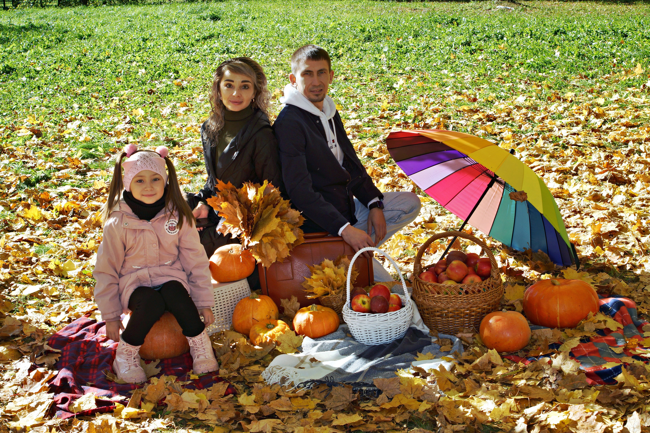 Осенняя фотосессия в детском саду г. Йошкар-Ола