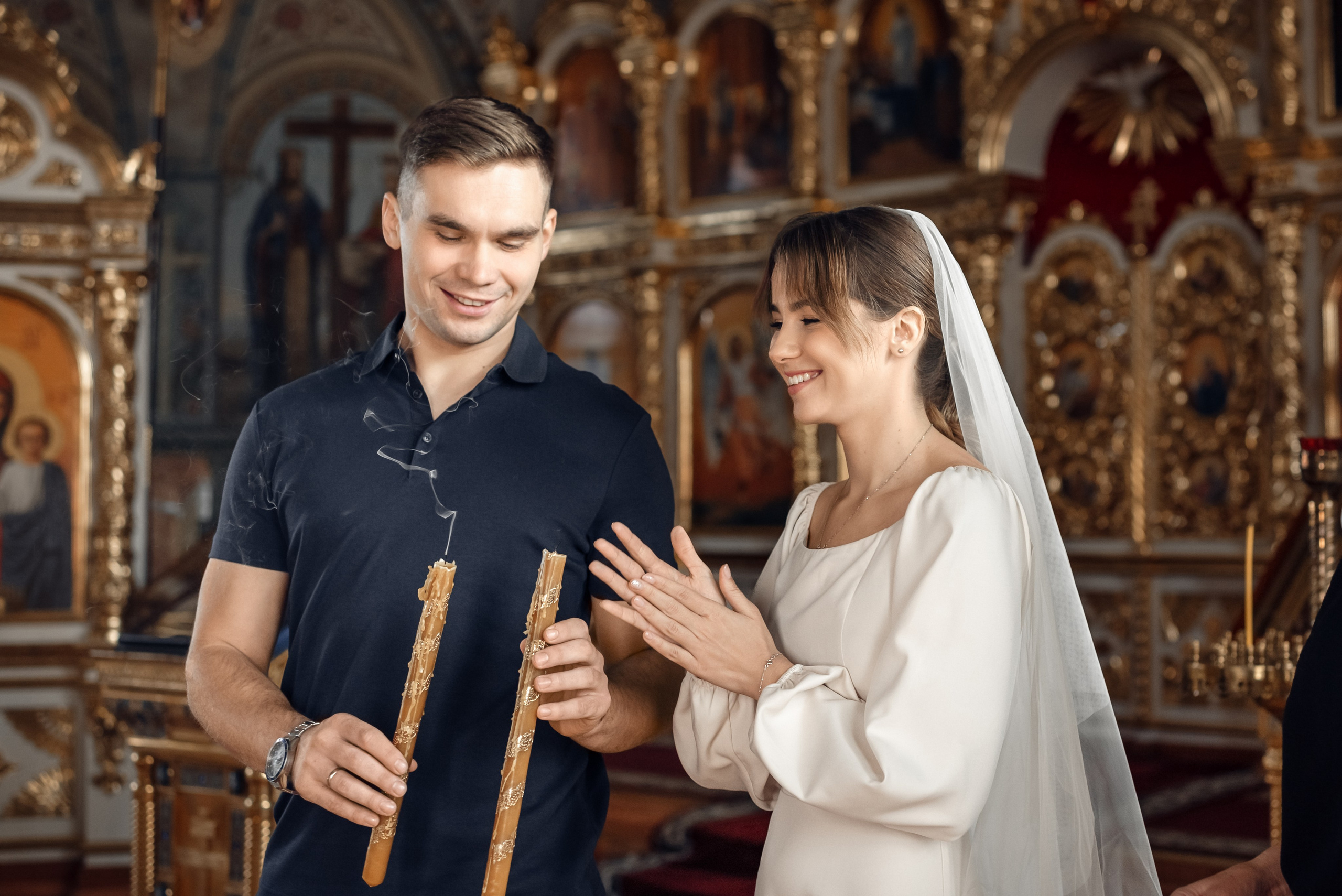 Венчание в храме Иоанна Богослова. Церковный фотограф на Таинство Крещения и Венчания в Оренбурге и Оренбургской области Екатерина Белкина