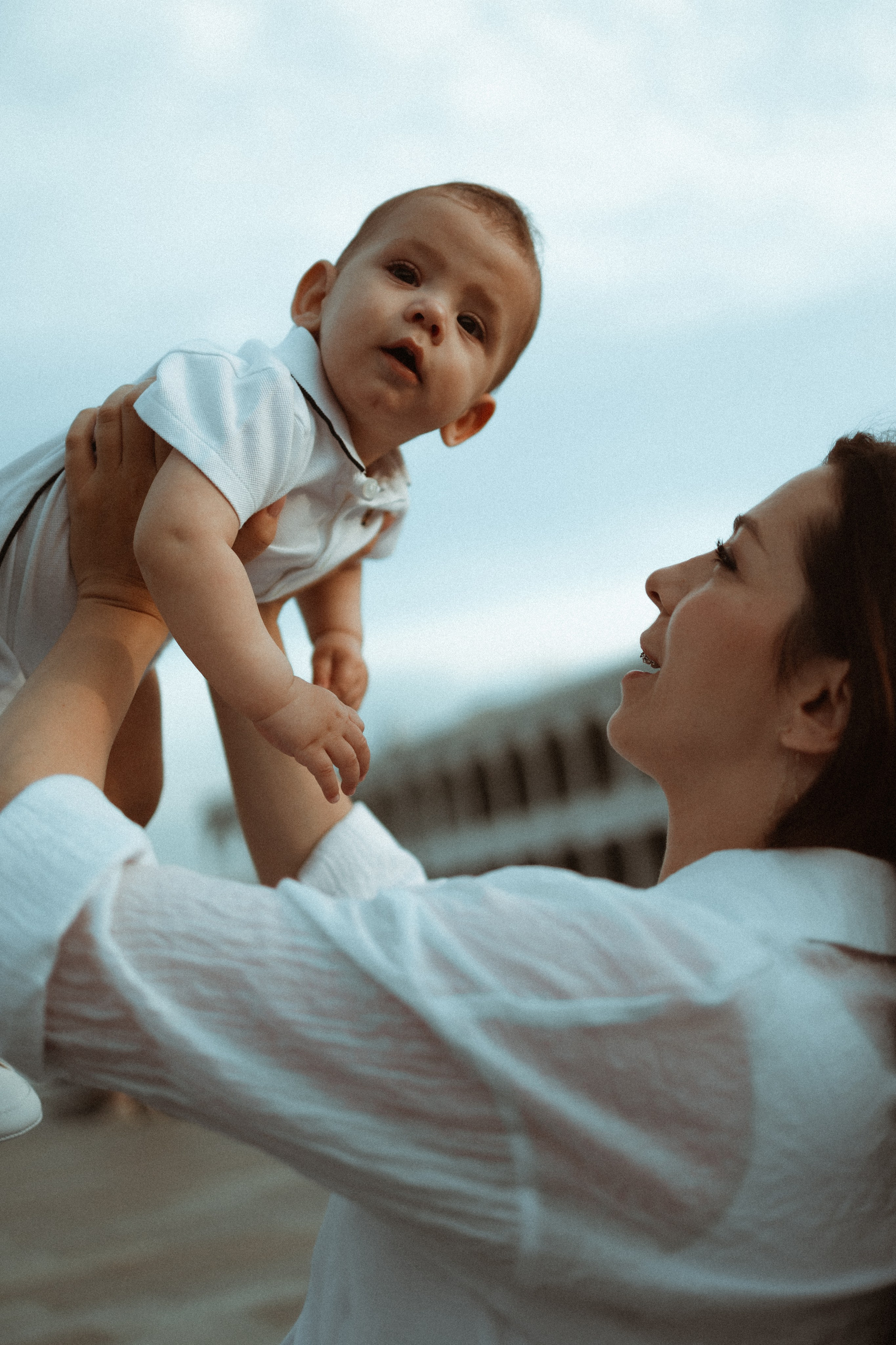 фотосессия мамы и сына