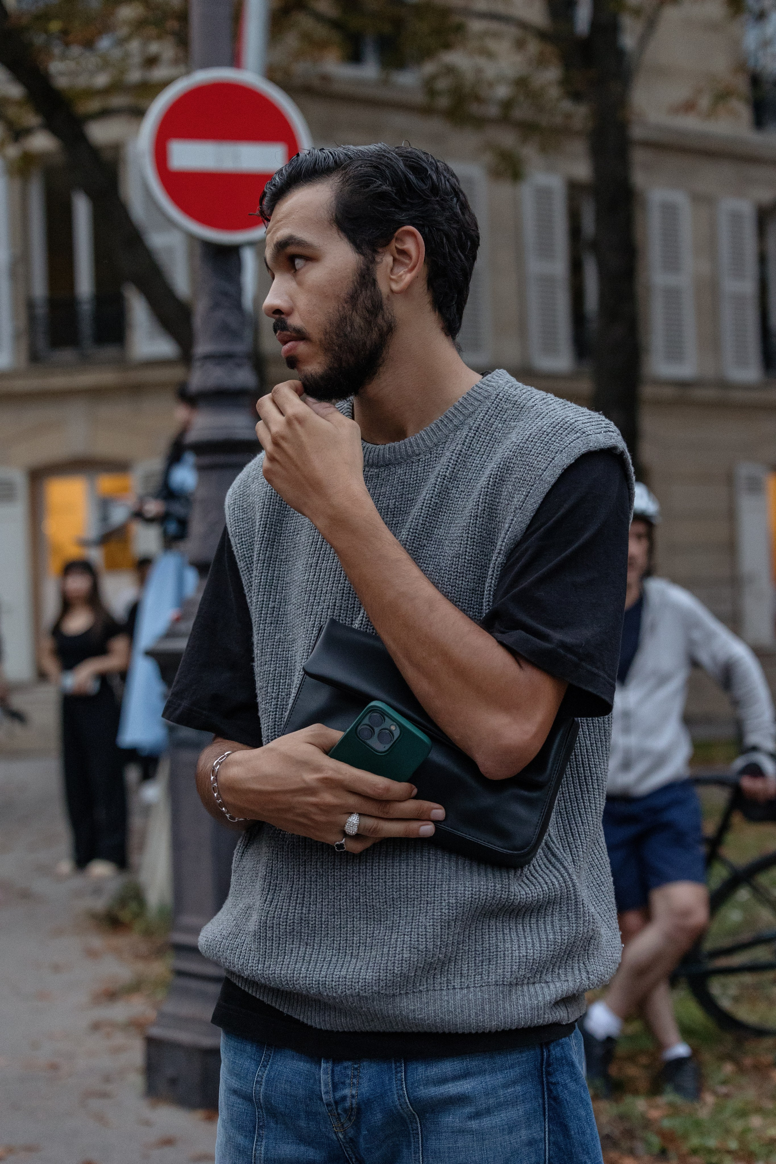 PFW SPRING SUMMER 2024 ACNE STUDIOS. Photographer in Milan Ivan Goncharov