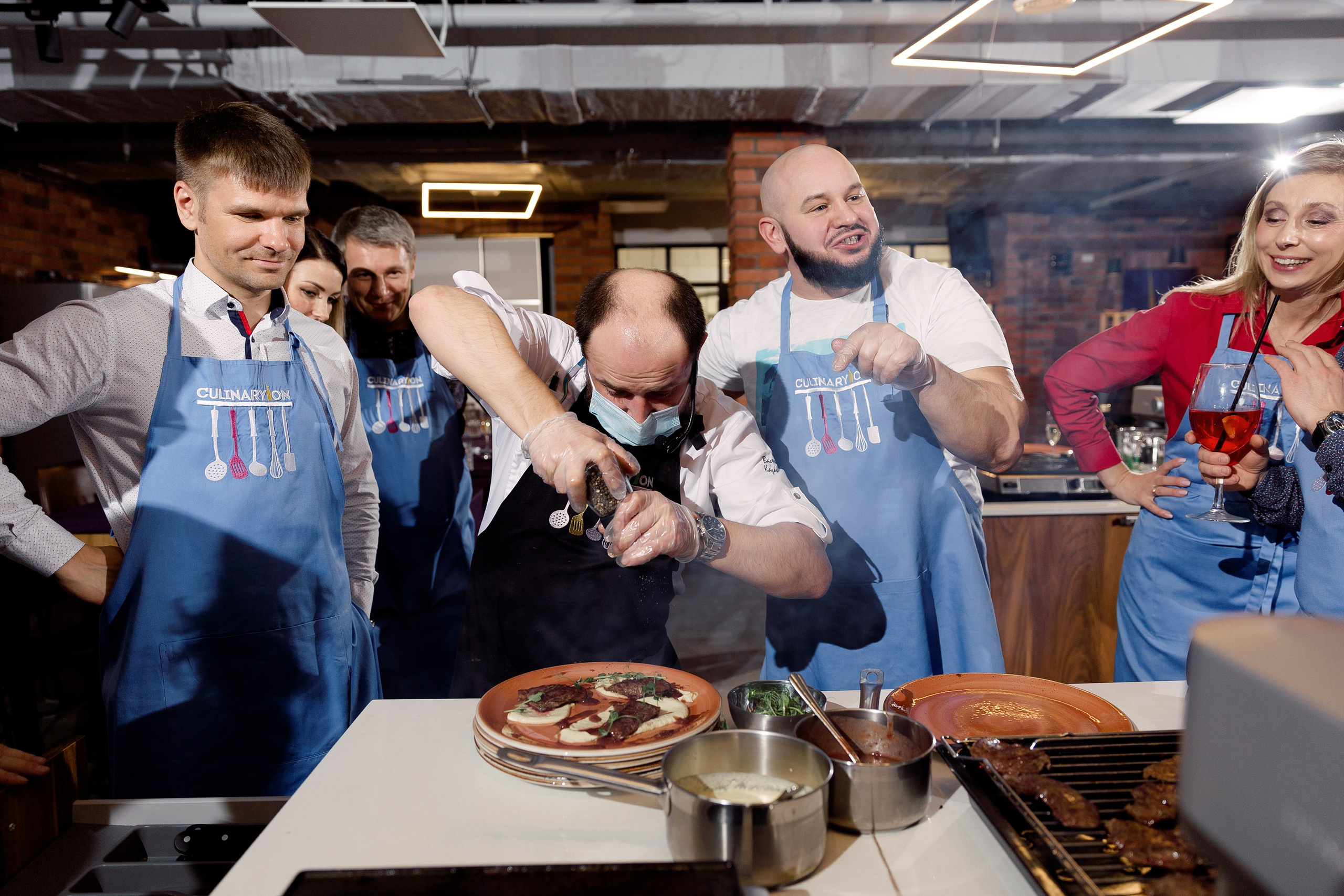 Кулинарная студия. Репортаж. Свадебный фотограф в Санкт-Петербурге Павел Резниченко