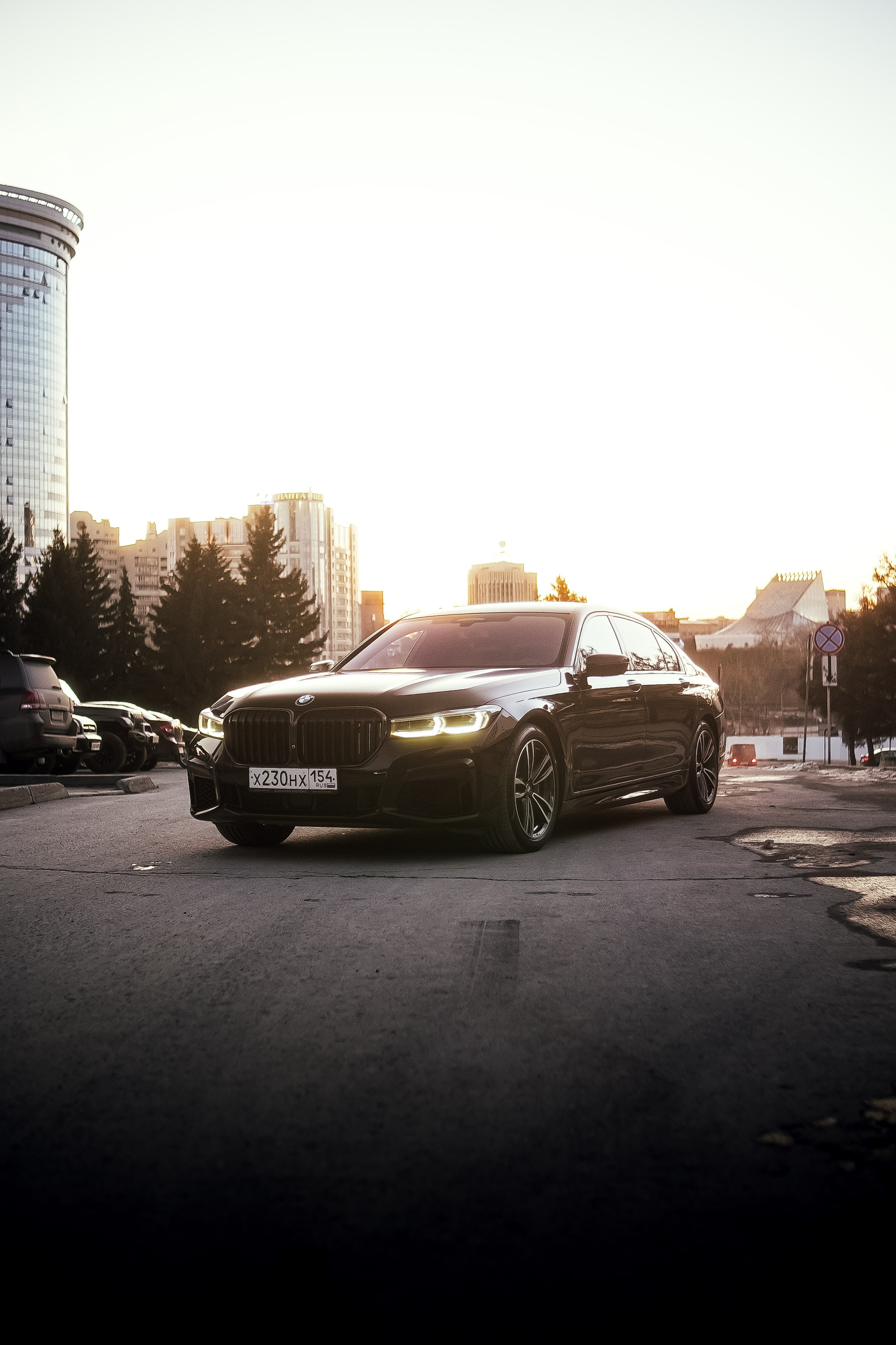 BMW 760Li. Фотограф в Новосибирске Владислав Унтерберг