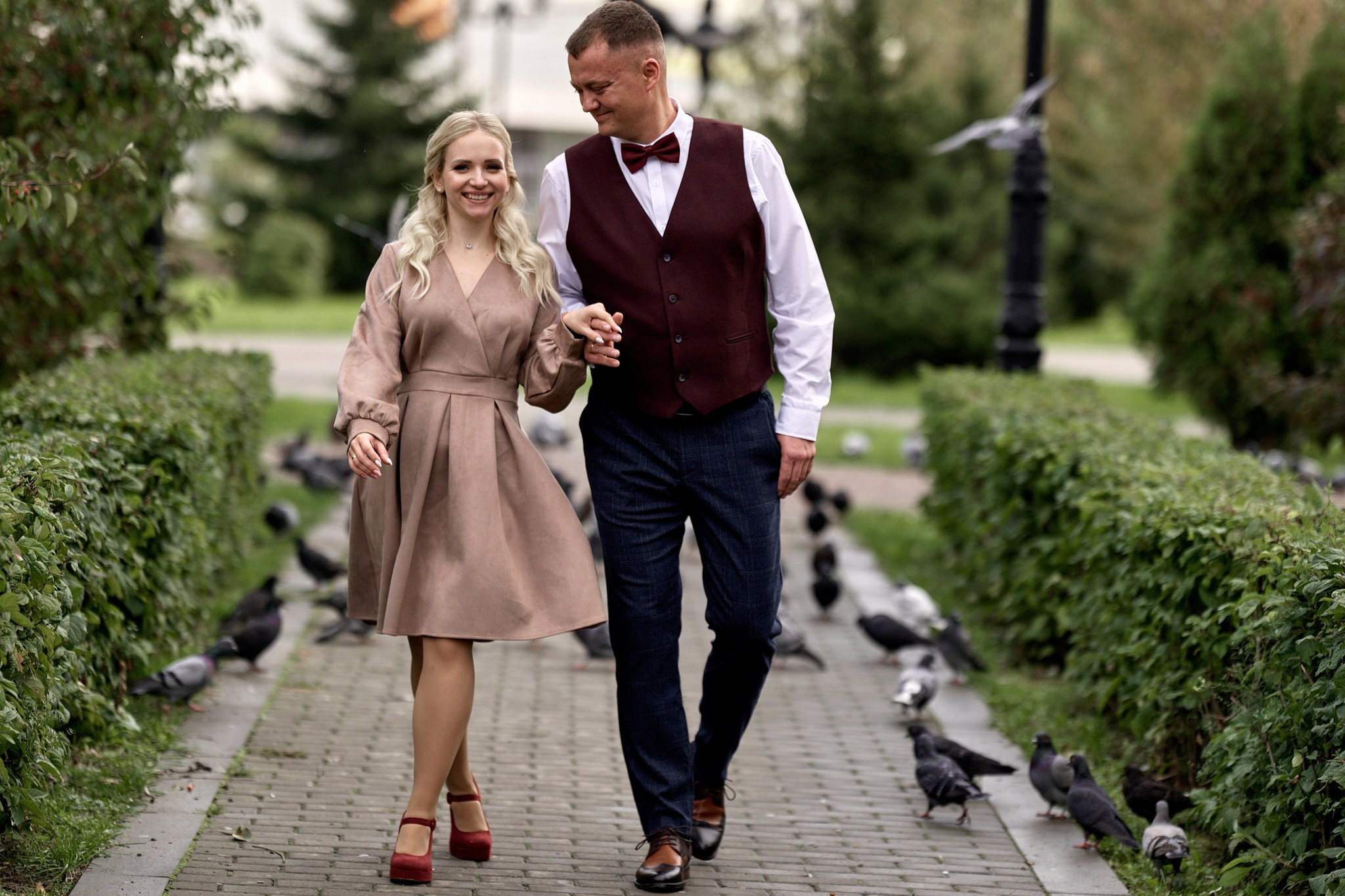 Свадебная прогулка в Новокузнецке — Антон и Вера