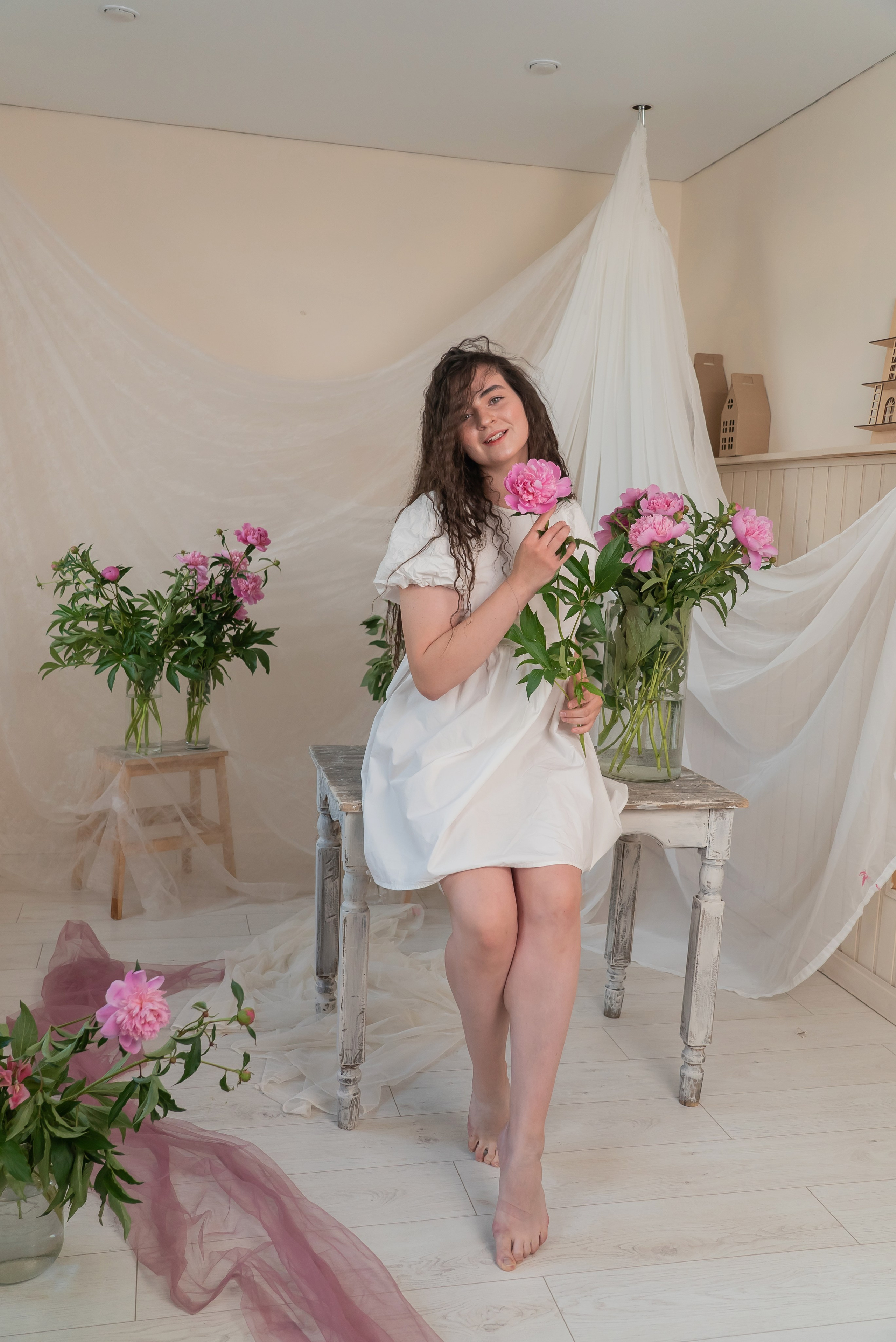 Фотосессия с пионами. Фотограф и Видеограф Алексей Удовиков