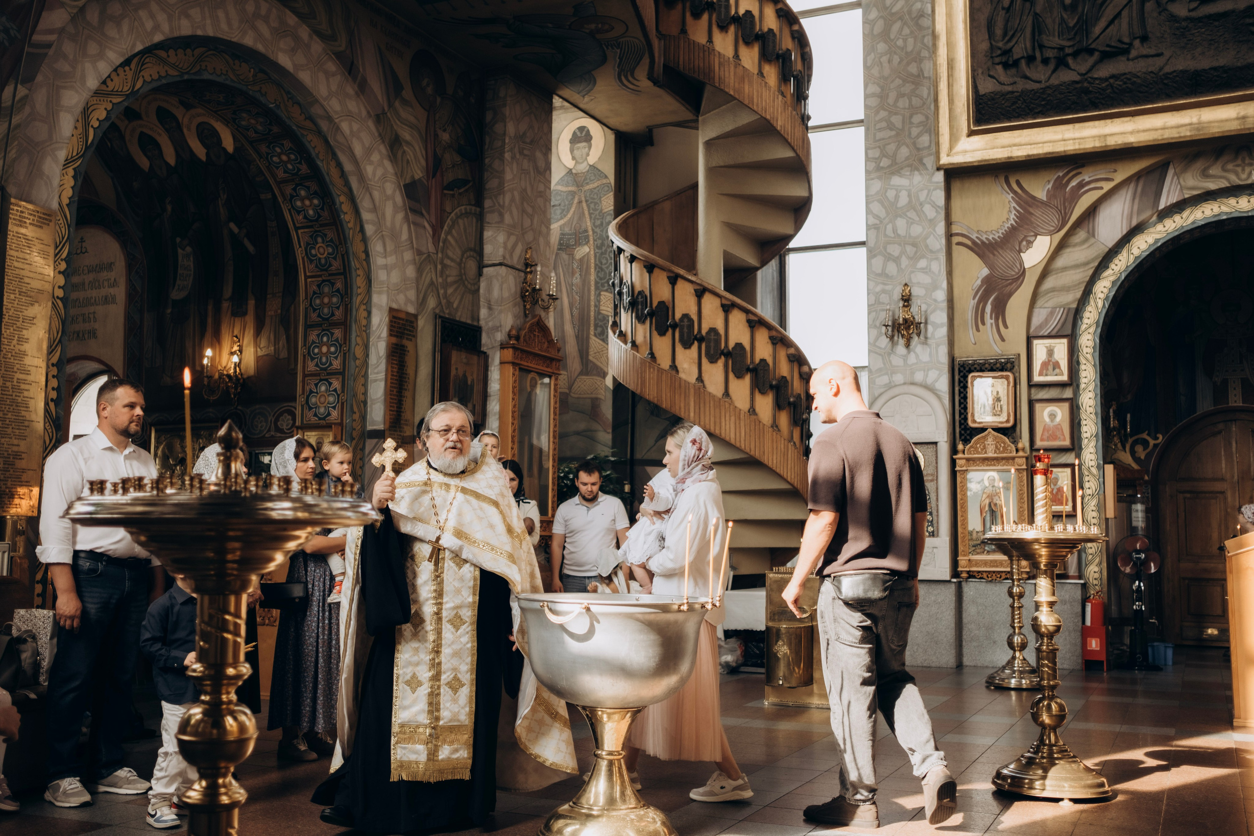 Таинство Крещения Есении. Главная