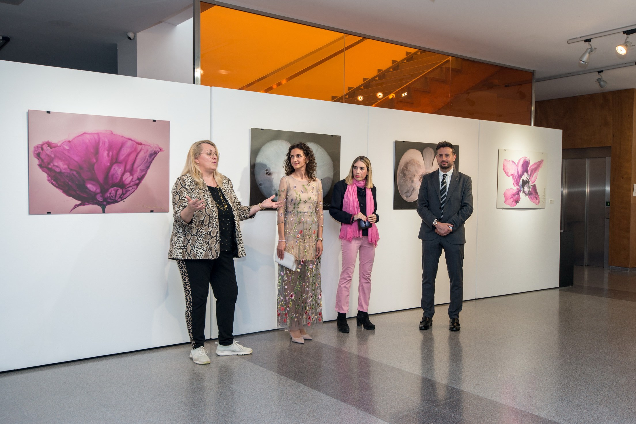 Abstract Art Exhibition. Photographer Aleksandr Rybintsev