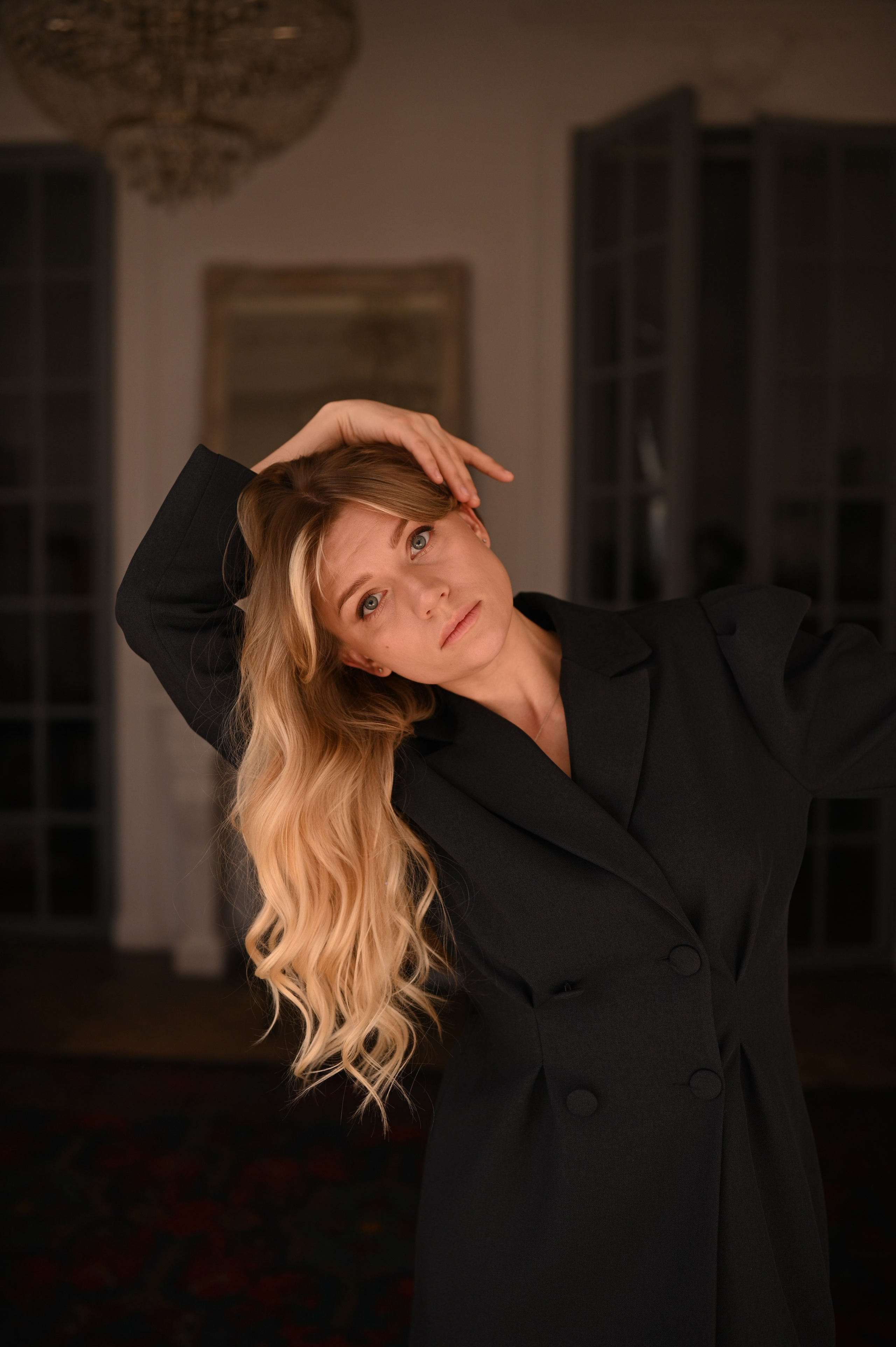 Женский портрет в студии. Семейный и детский фотограф в Москве Анна Оськина