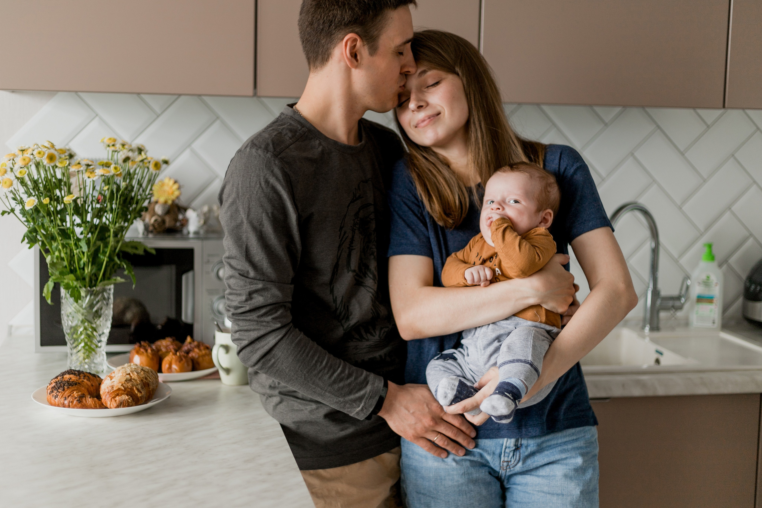 С малышом. Фотограф Софья Володкина