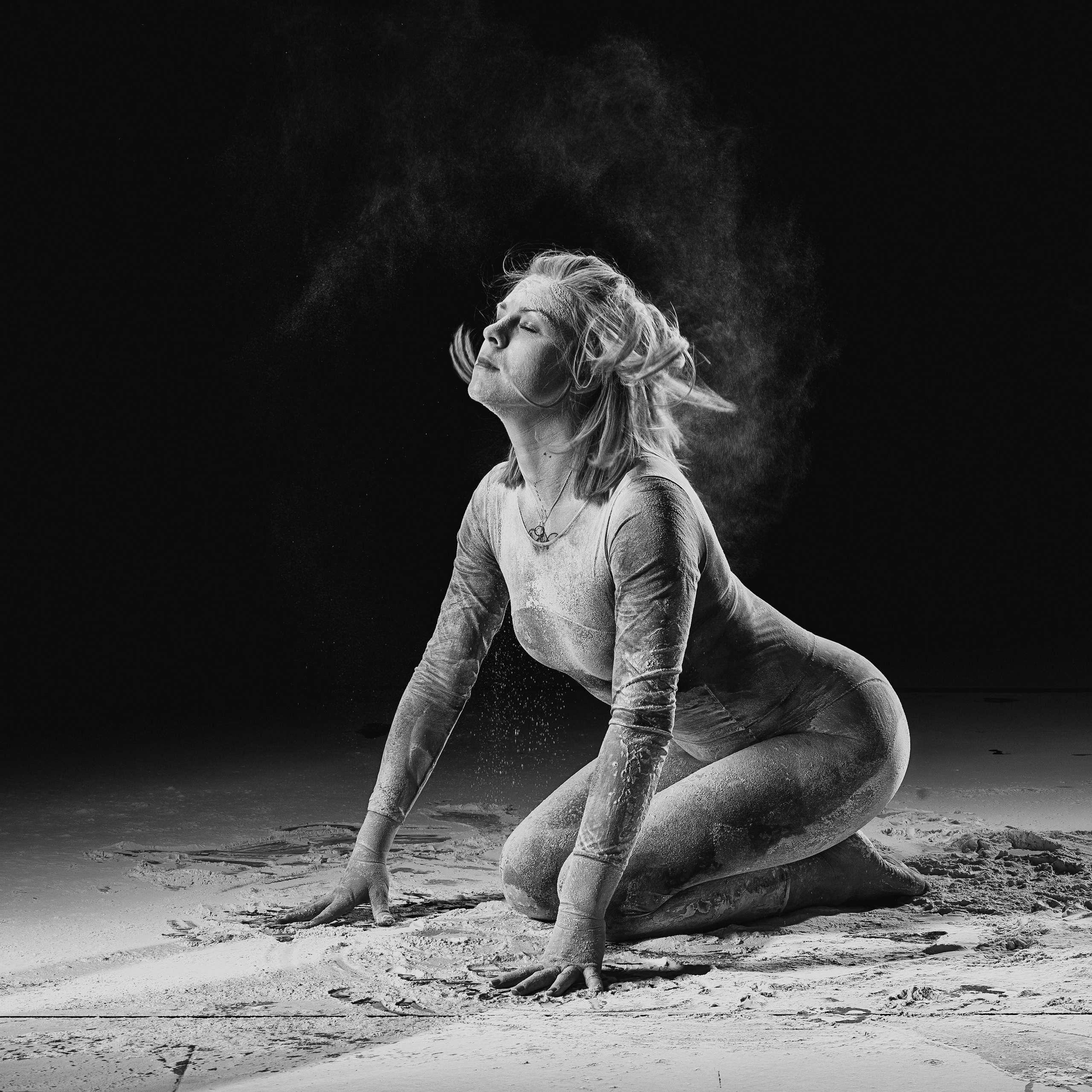 Фотосъёмка с мукой