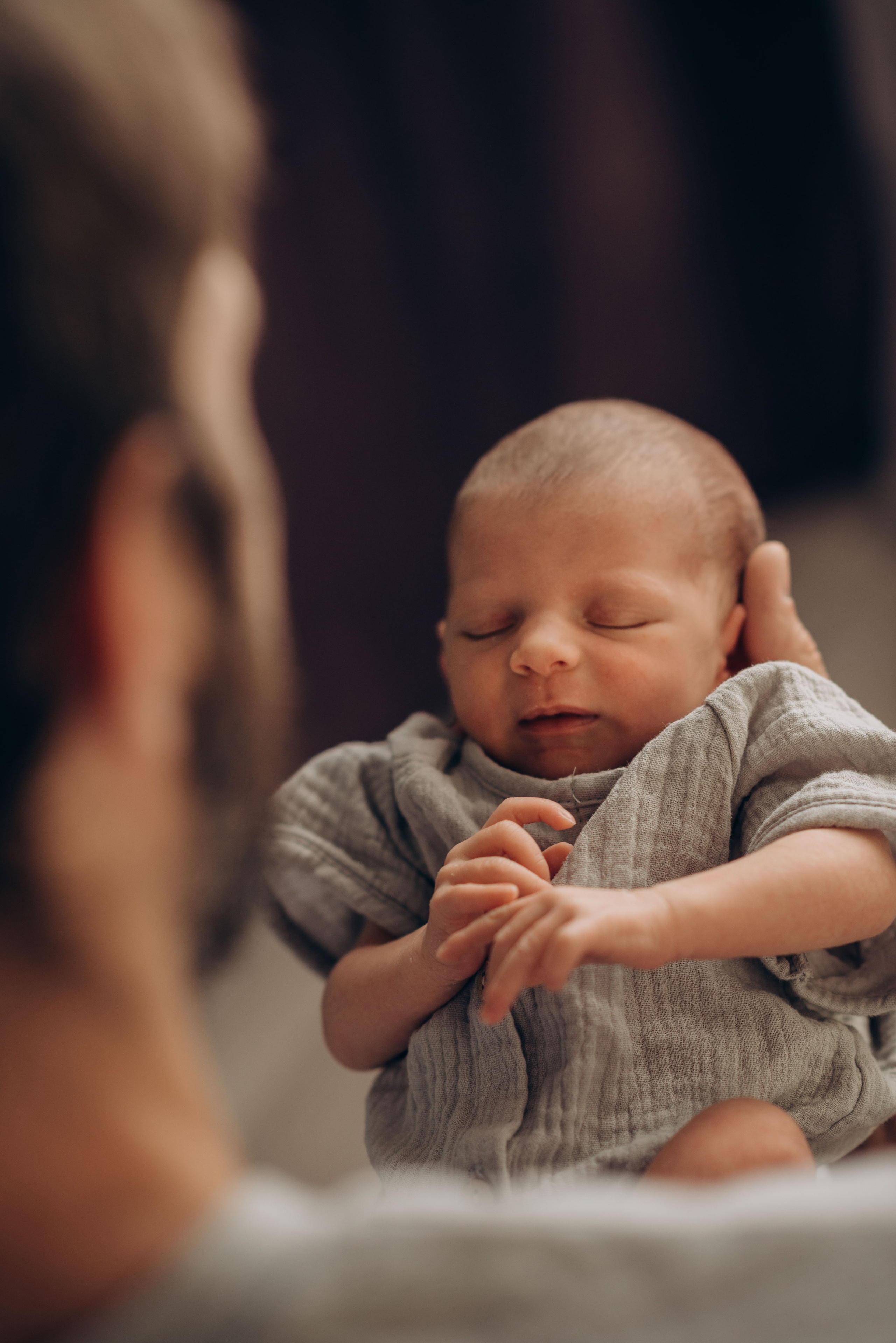 Домашняя фотосессия с новорожденным. Семейный фотограф в Домодедово и Москве Елена Пичугина