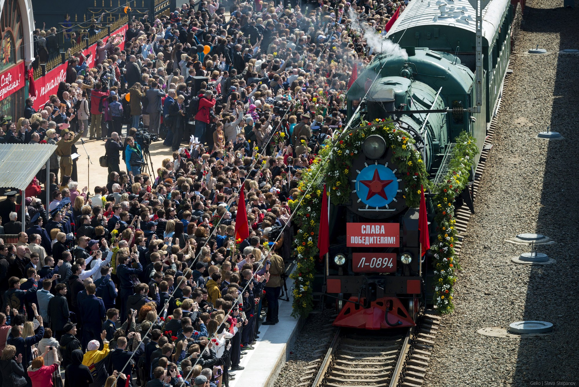 Железная дорога. Фотограф Слава Степанов, Gelio
