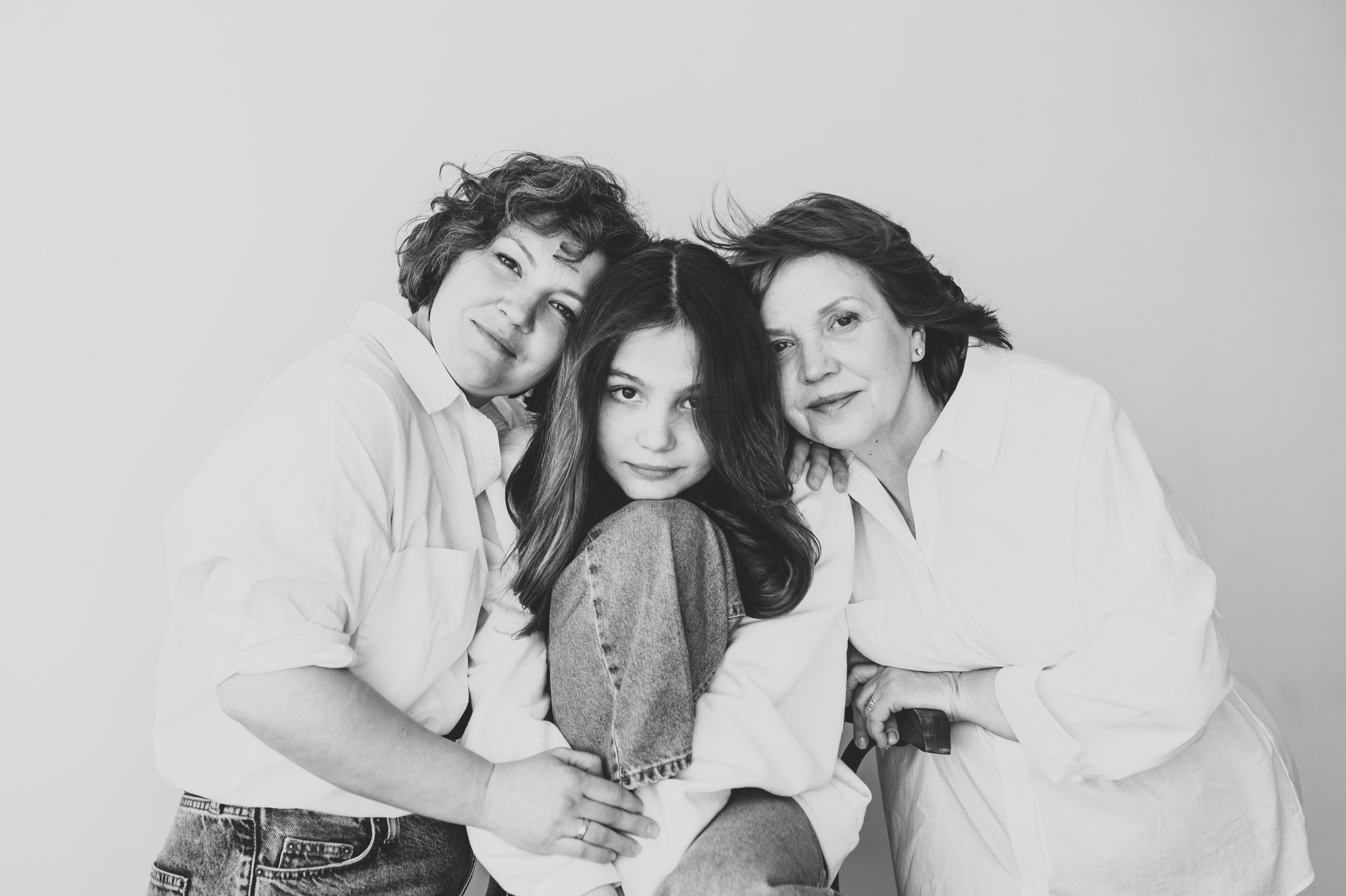 Связь поколений — портреты в студии