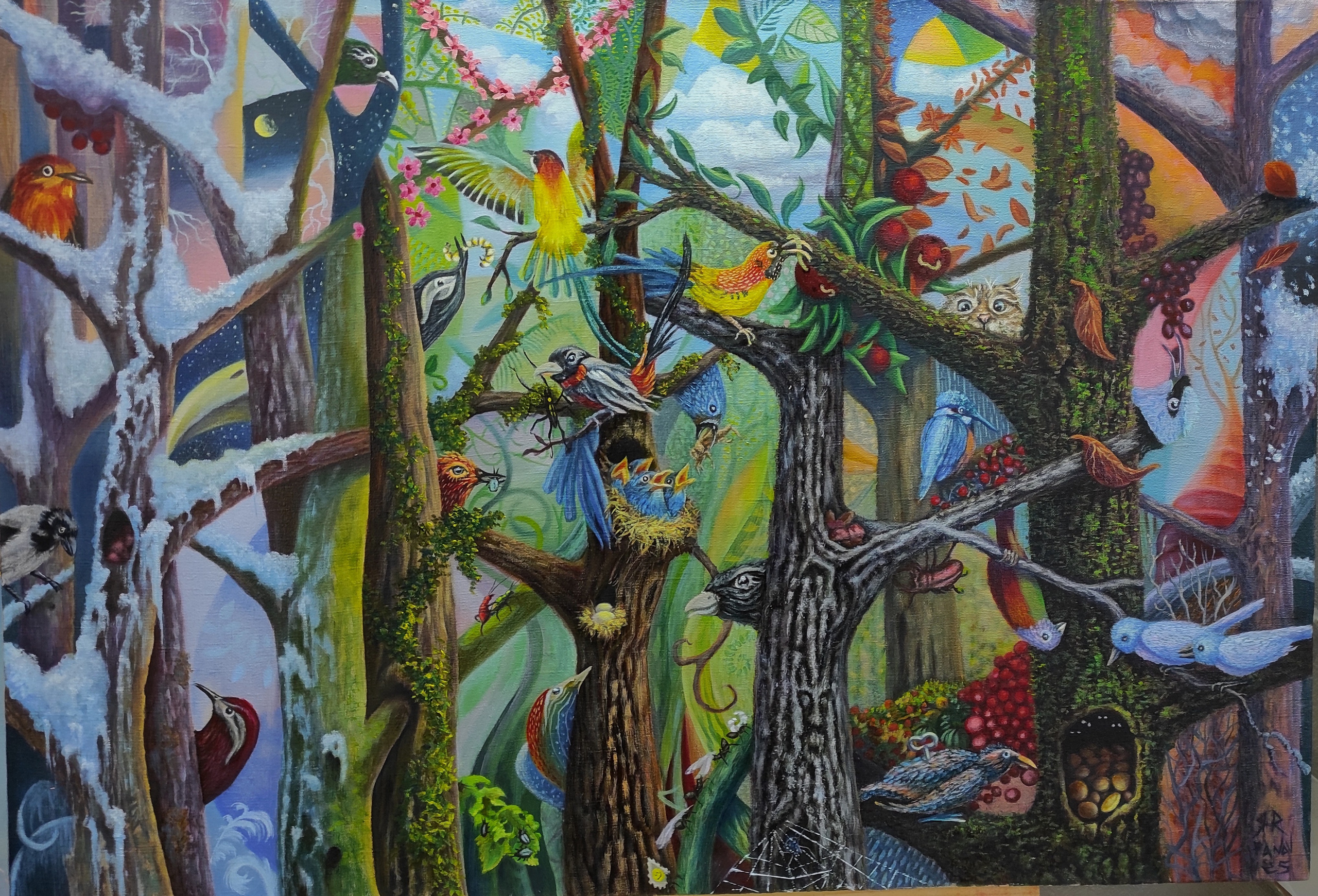 Картины. Яр Панов Арт.Картины, татуировки, роспись стен и одежды в Москве