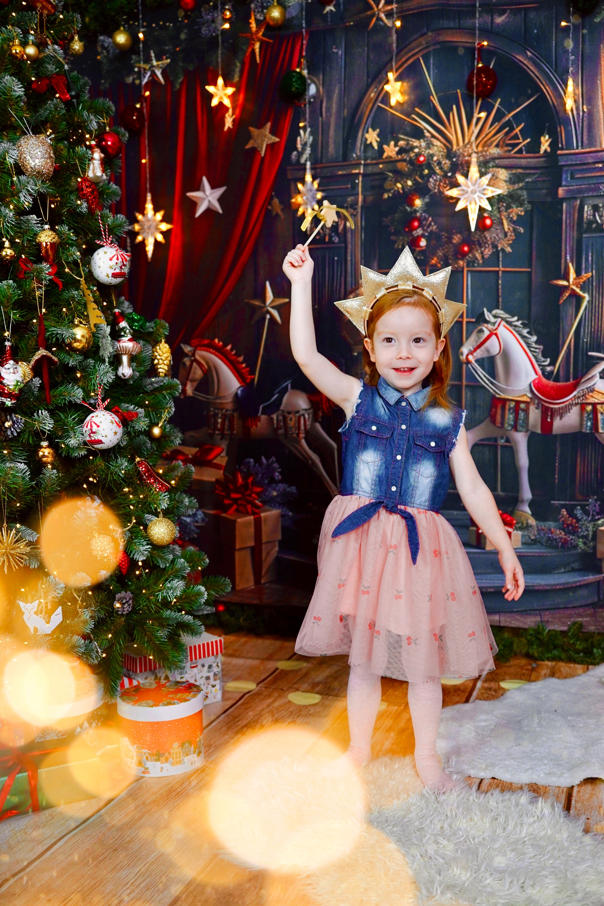 Новогодний фотопроект 2025 № 2. Семейный и детский фотограф Александра Гвоздикова