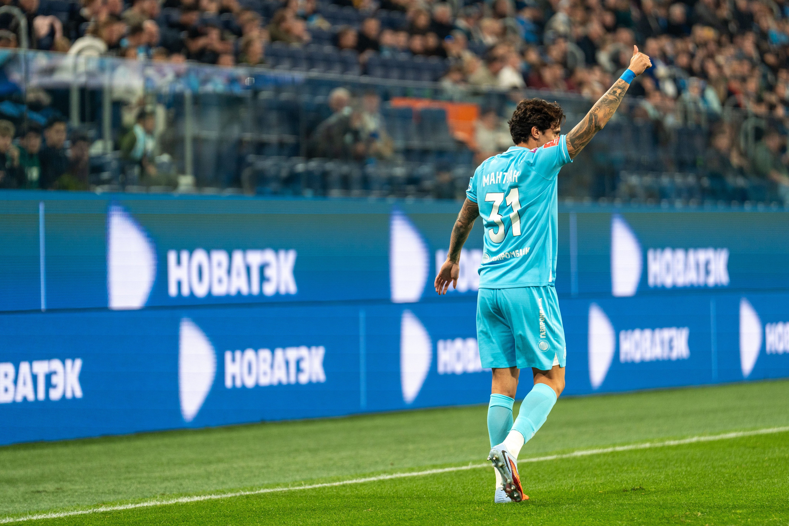 Зенит — Оренбург 6:0 на Газпром Арене | Репортажная съёмка — спортивный фотограф Санкт-Петербург. Спортивный фотограф в Санкт-Петербурге | Антон Гауф