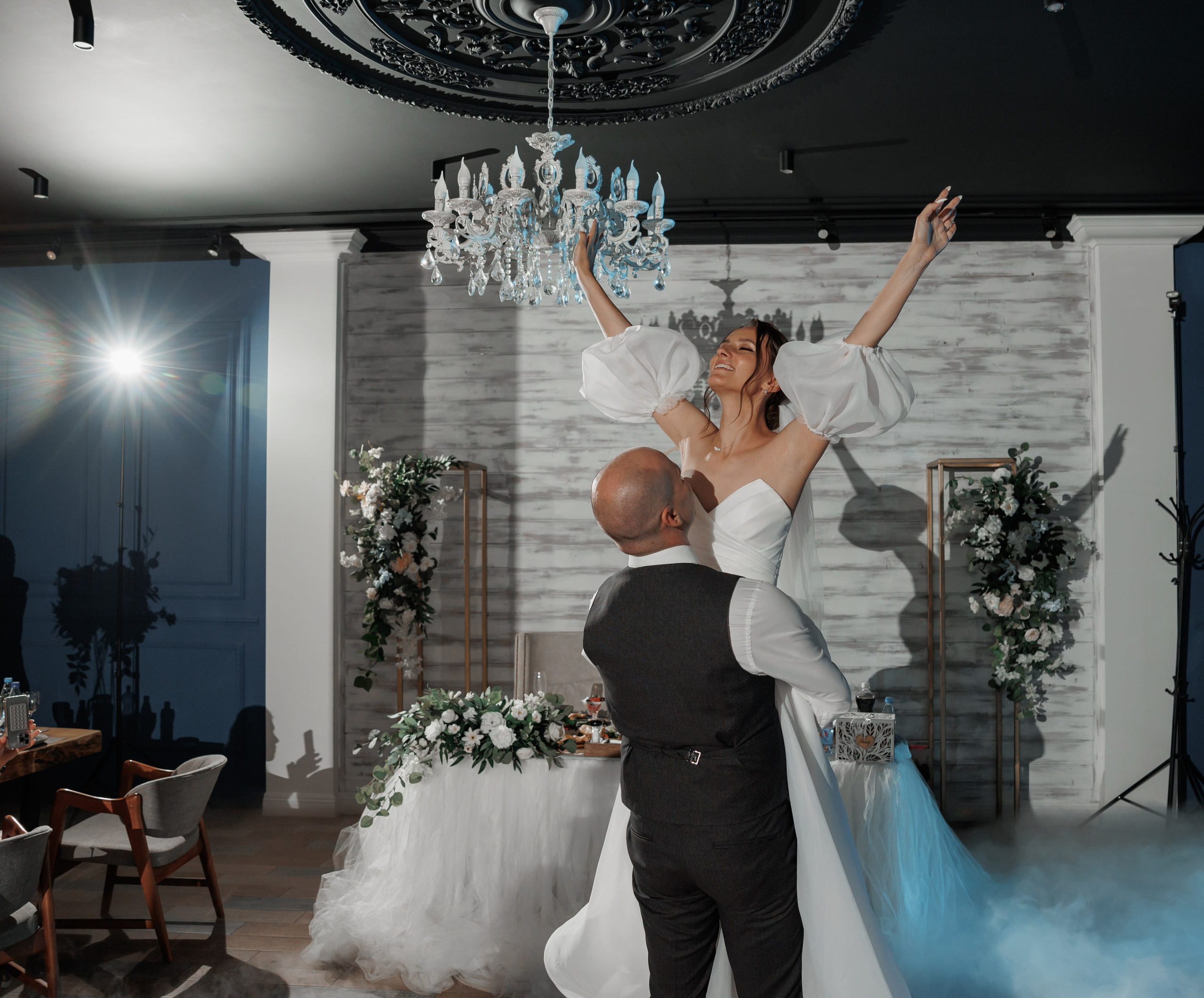 Полина и Дмитрий, загородный клуб «Барин», ЗАГС в г. Пушкино. Свадебный и репортажный фотограф (Москва, Королев и другие)