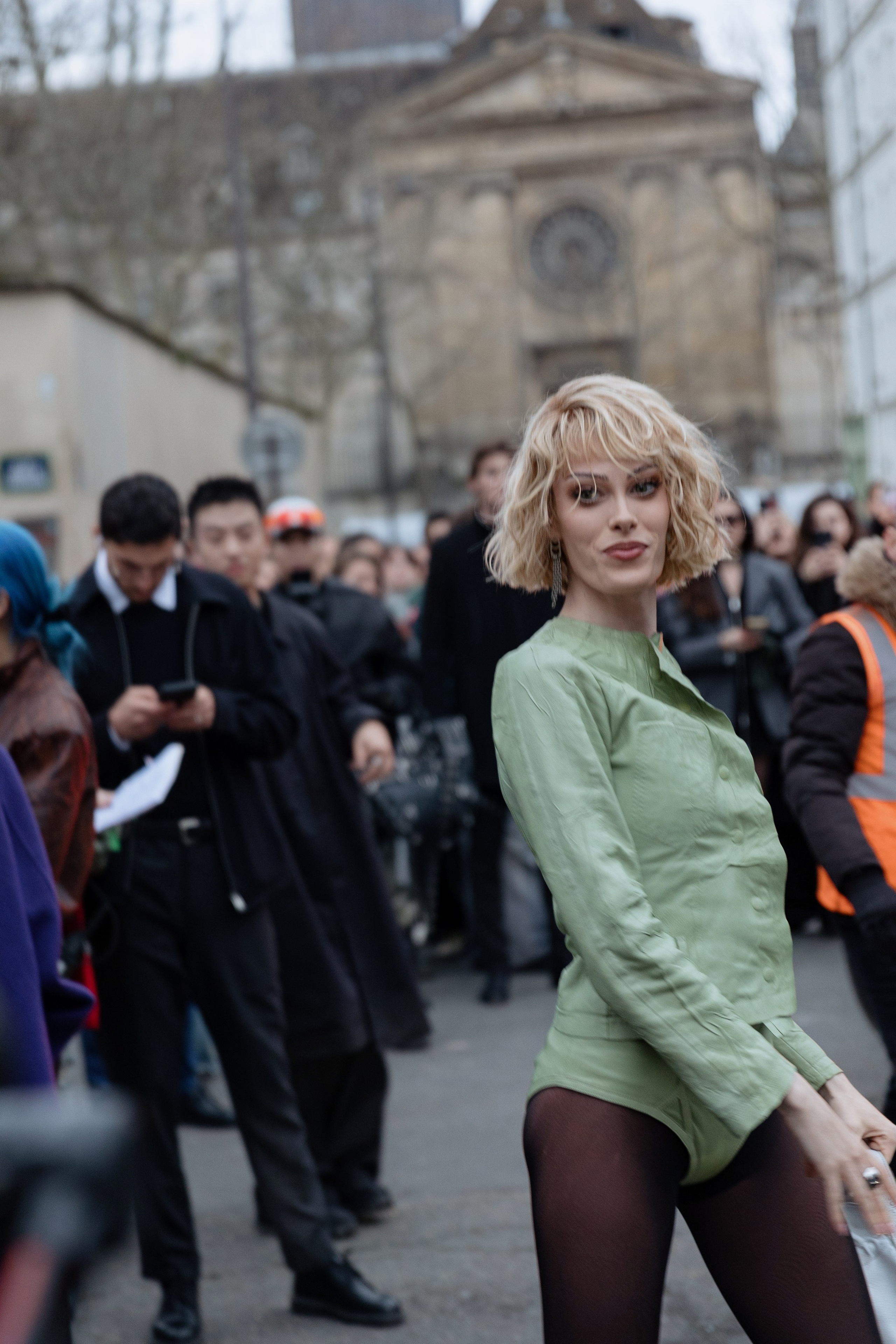 Cecilie Bahnsen PFW WOMENSWEAR FALL-WINTER 24/25. Photographer in Milan Ivan Goncharov