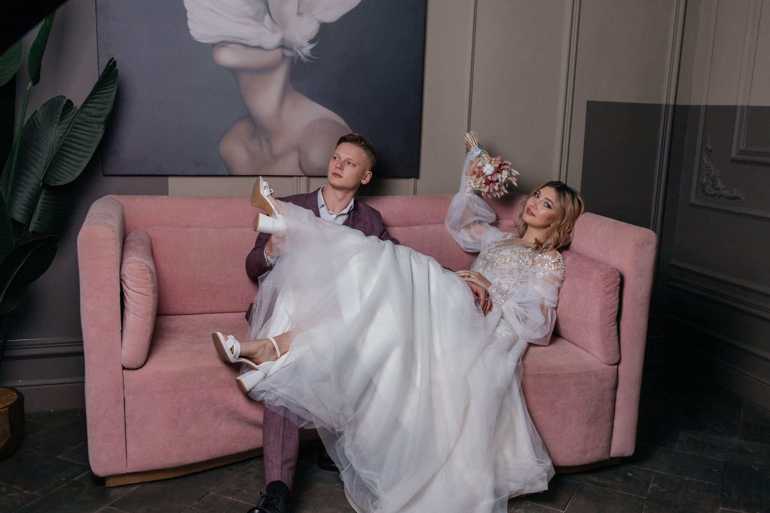 Свадебная фотосъемка в фотостудии Корица в зале Trimpl. Свадебный фотограф и фотограф Love-Store в Нижнем Новгороде Анастасия