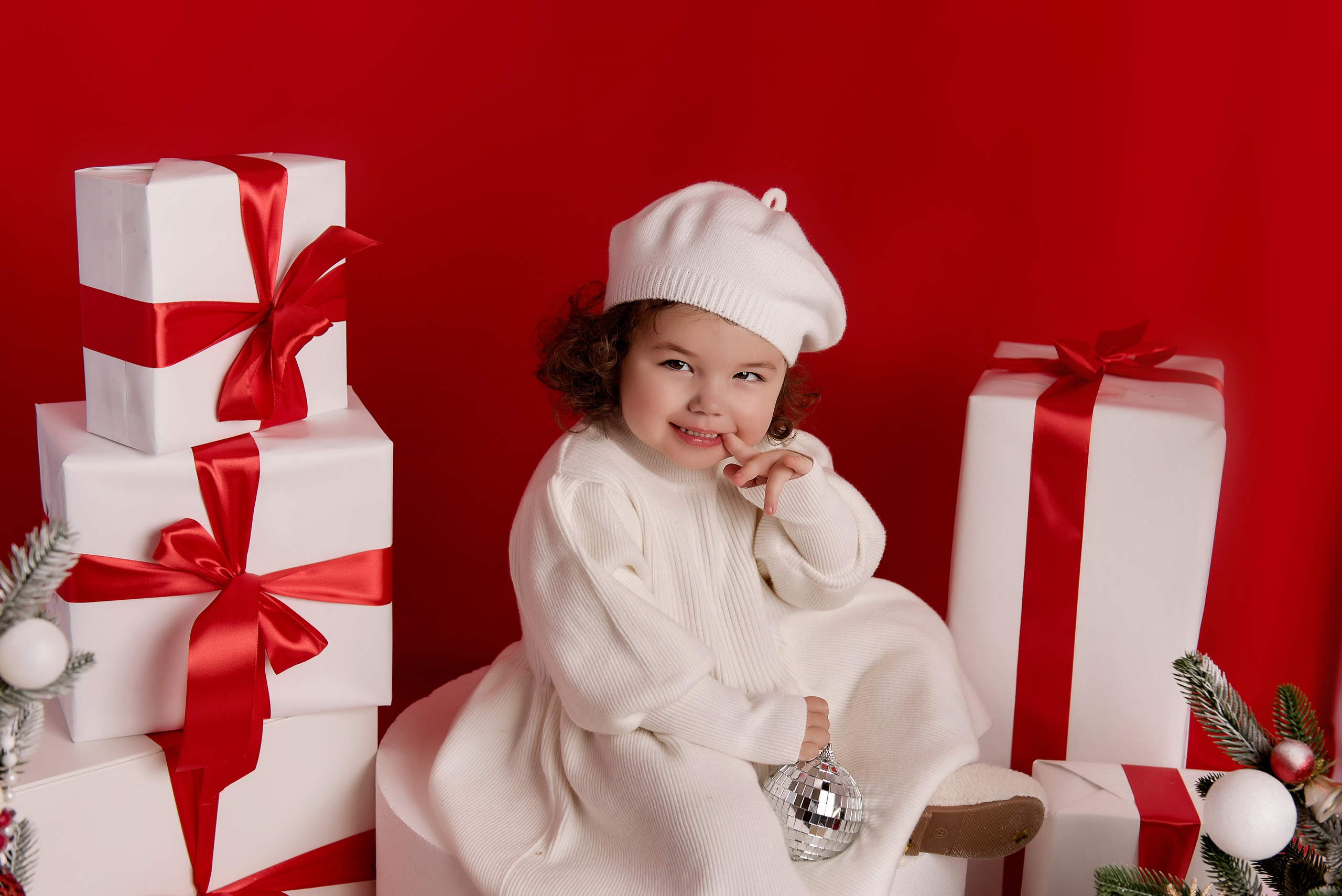 Новогодний проект. Детский фотограф в Долгопрудном и Москве