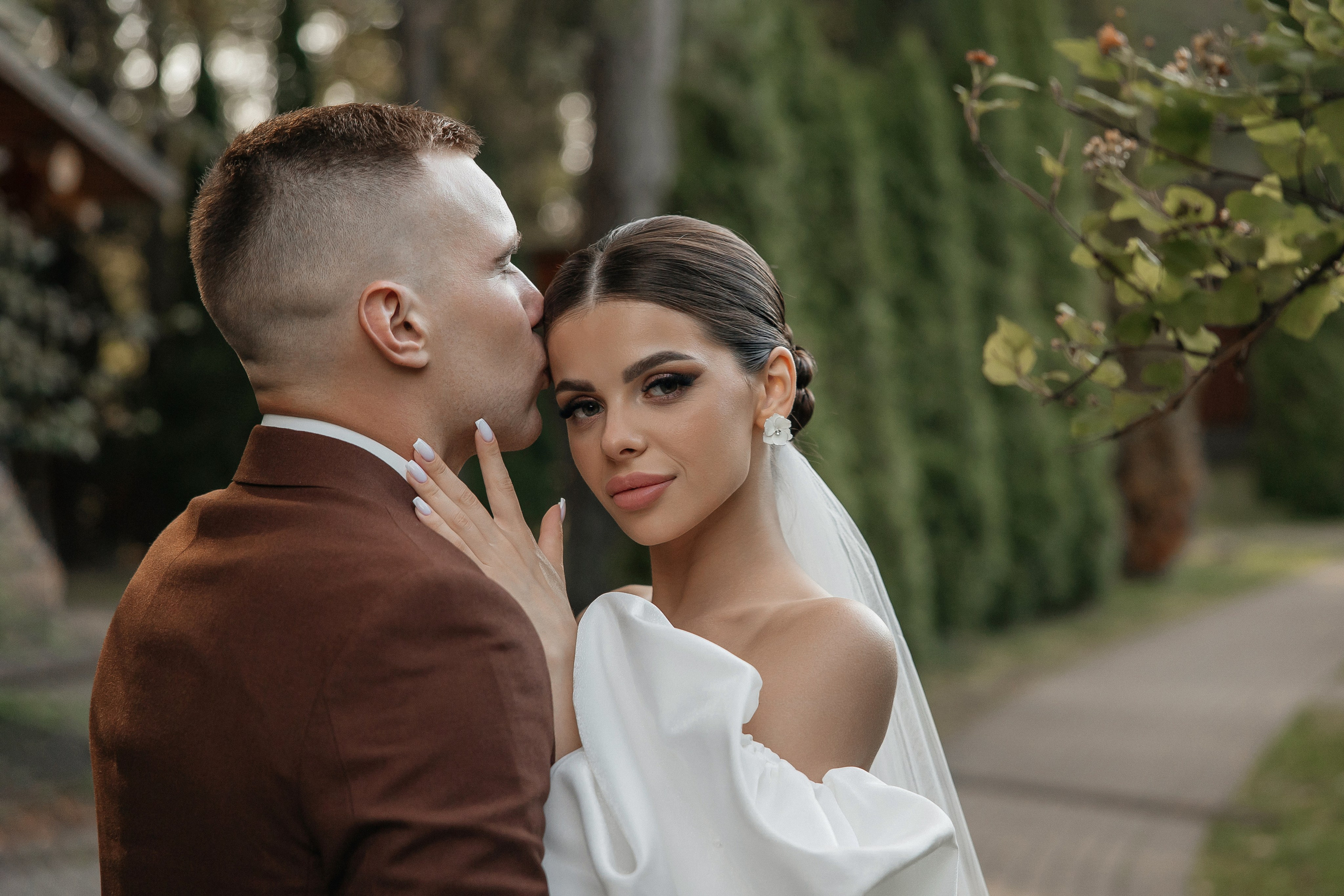 свадебная фотосессия в загородном клубе Артиленд