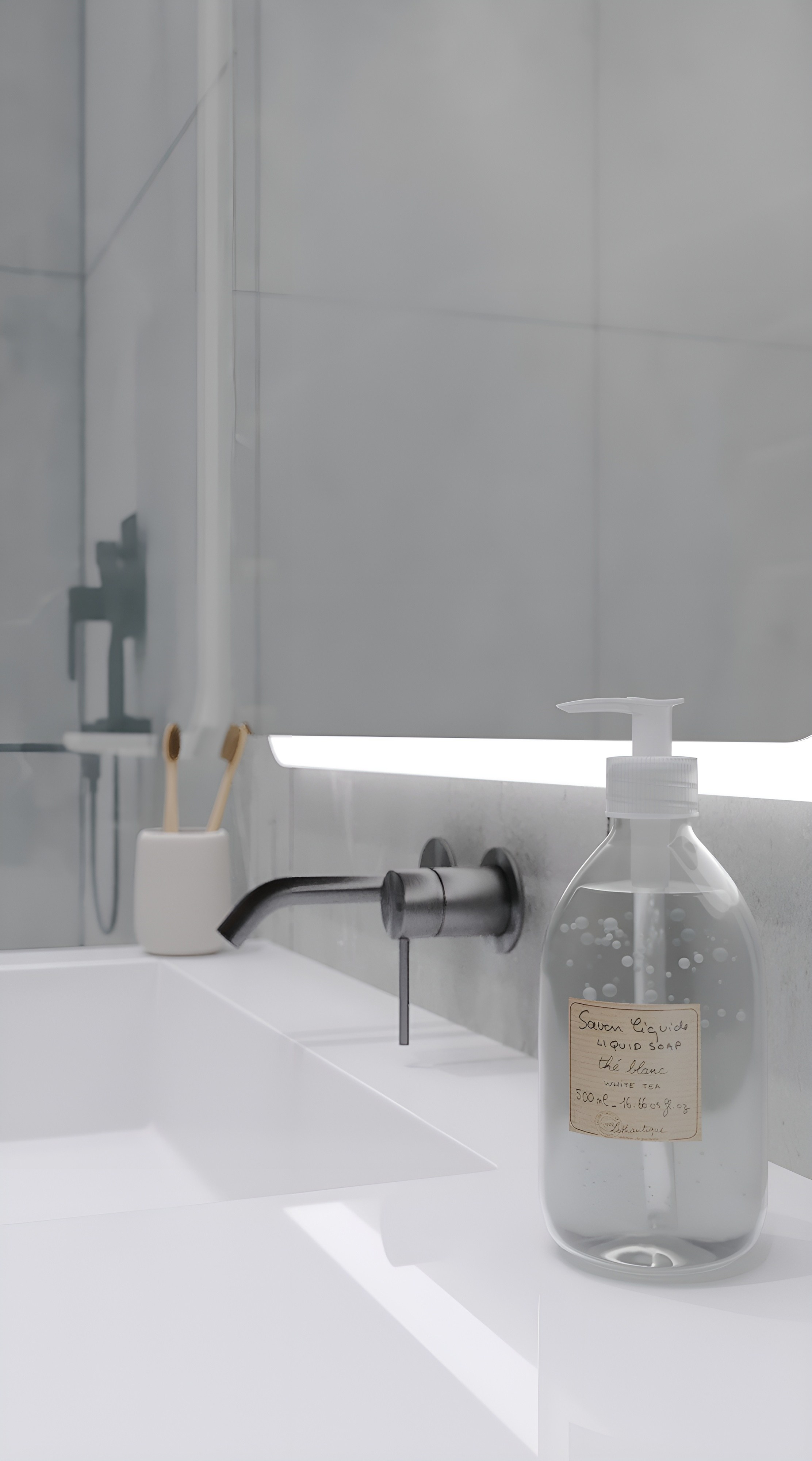 Сан узел. 3D Визуализация интерьеров жилых и коммерческих помещений