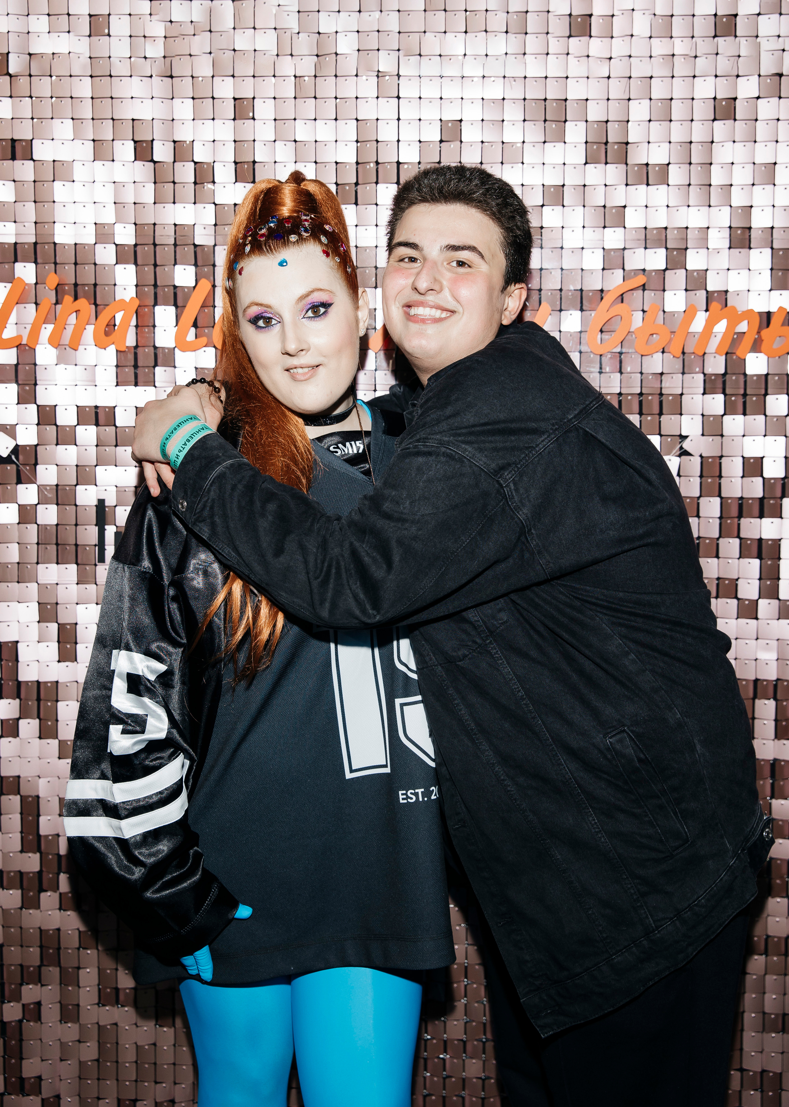 Lina Lee и Гарик Зебелян на первом сольном концерте LINA LEE в клубе Урбан