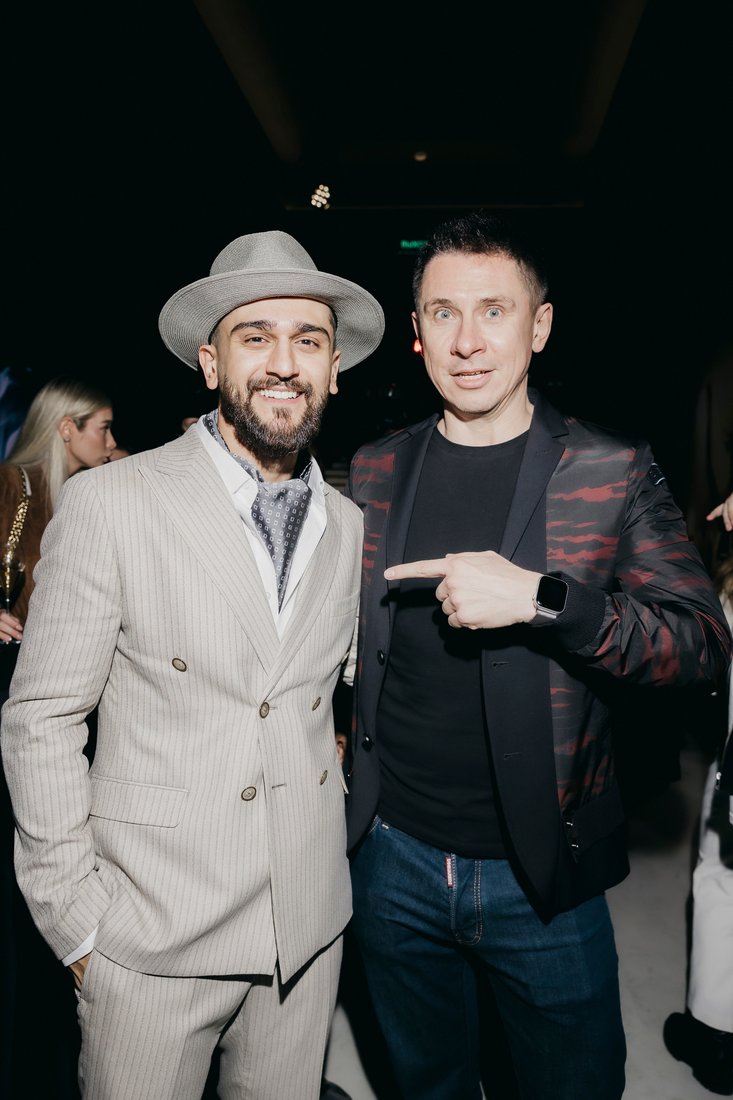 JONY и Тимур Батрутдинов  на закрытой презентации клипа JONY на песню «Никак».