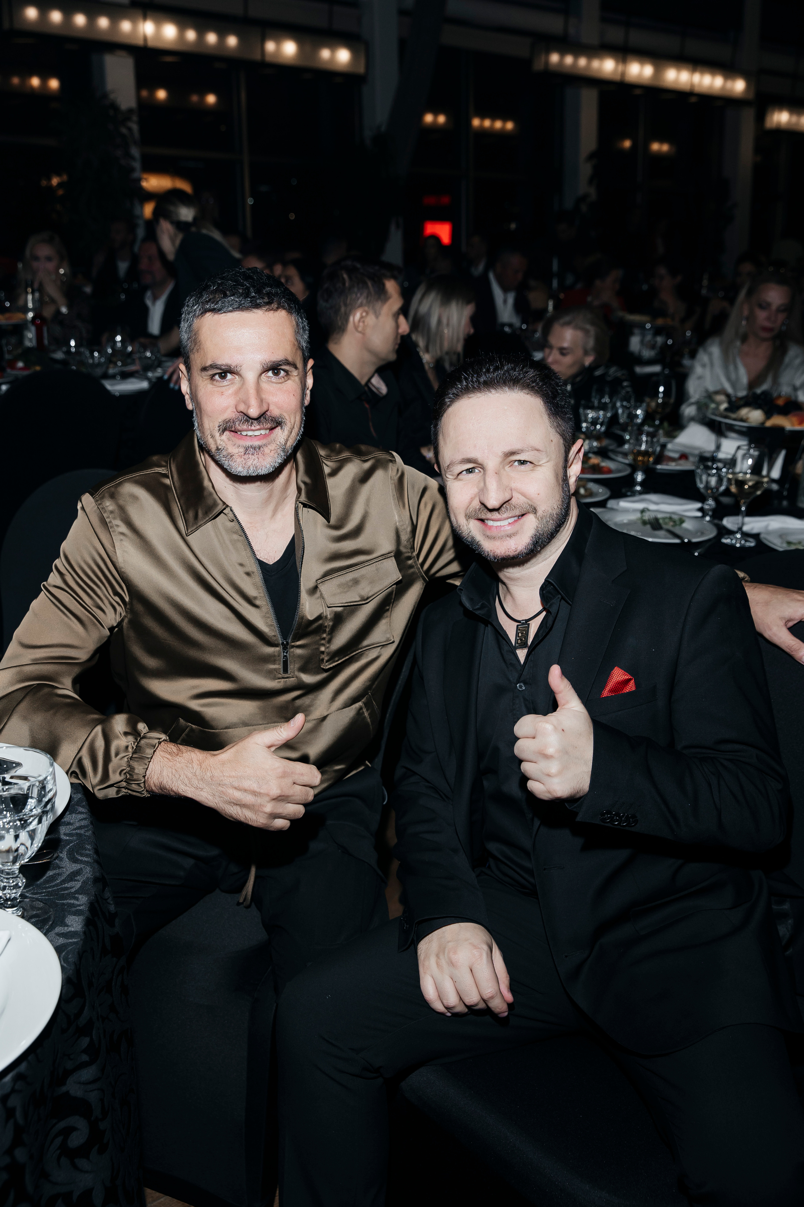 Брендон Стоун (справа) FASHION PEOPLE AWARDS 2022