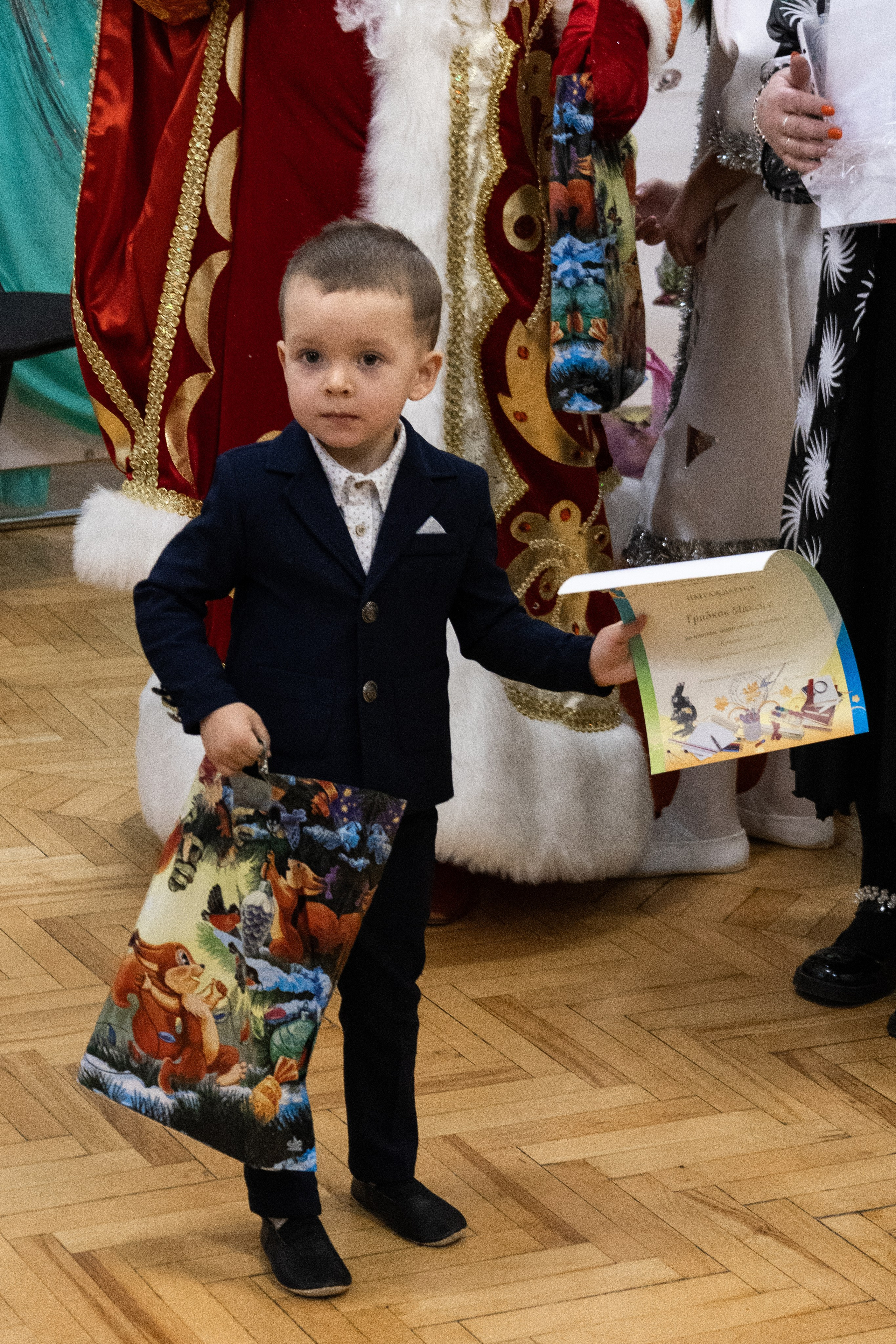 Новогодние утренники. Фотограф Просиняк Мария