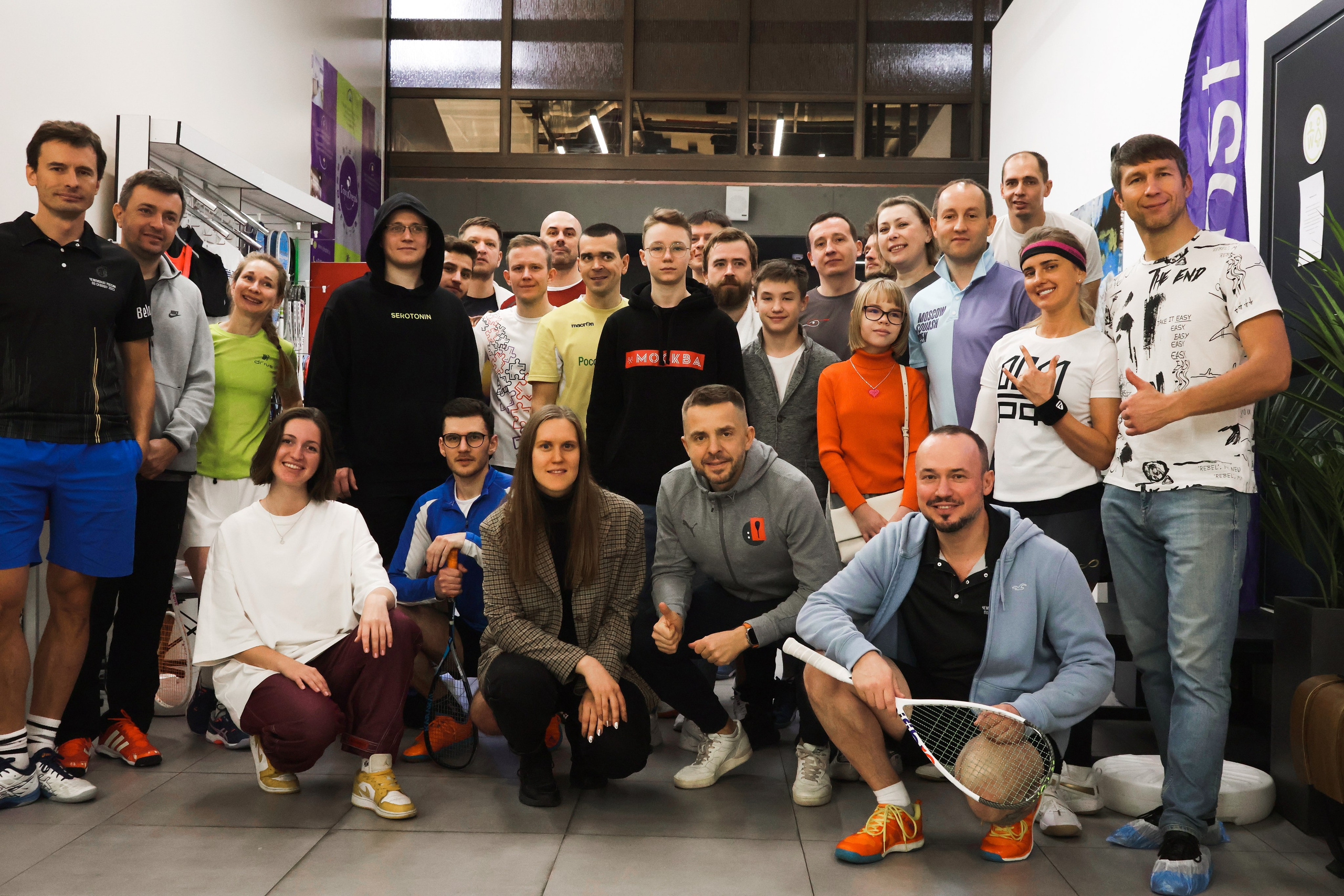 Спортивная фотосъемка игры в Сквош. Спортивный и репортажный фотограф Ермакова Светлана