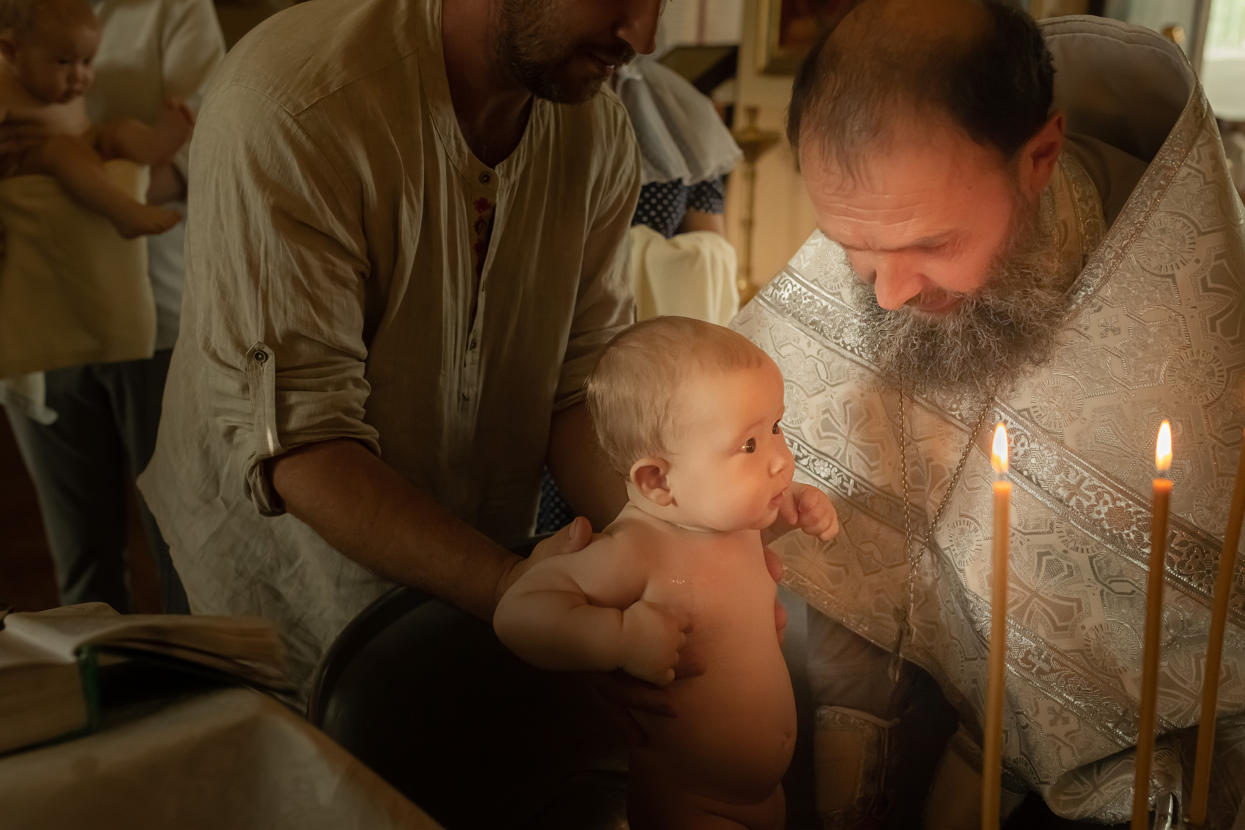 Крещение близнецов Лаврентия и Николая. Съемка Таинств Крещения Венчания, детские и семейные съемки в Пензе