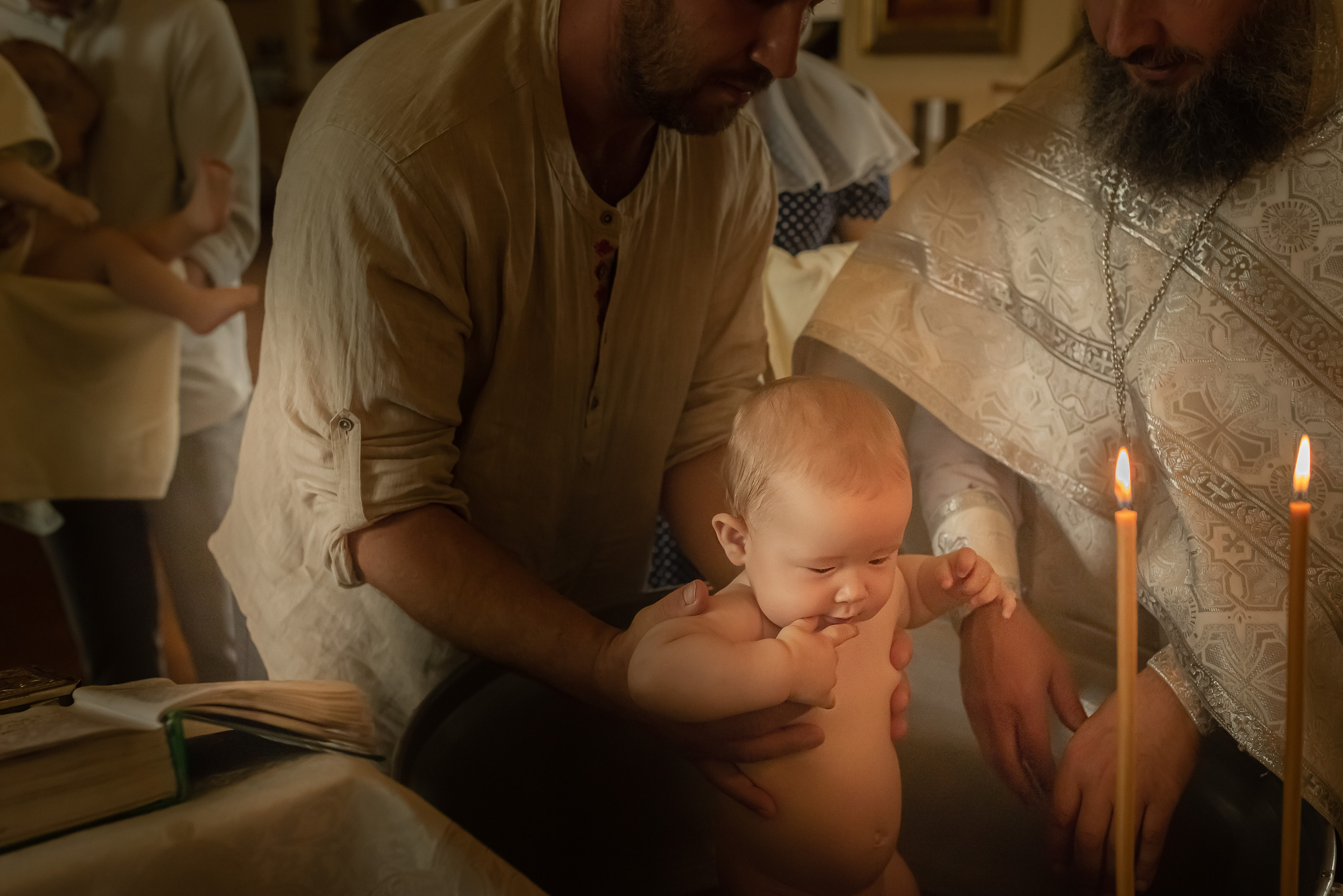 Крещение близнецов Лаврентия и Николая. Съемка Таинств Крещения Венчания, детские и семейные съемки в Пензе