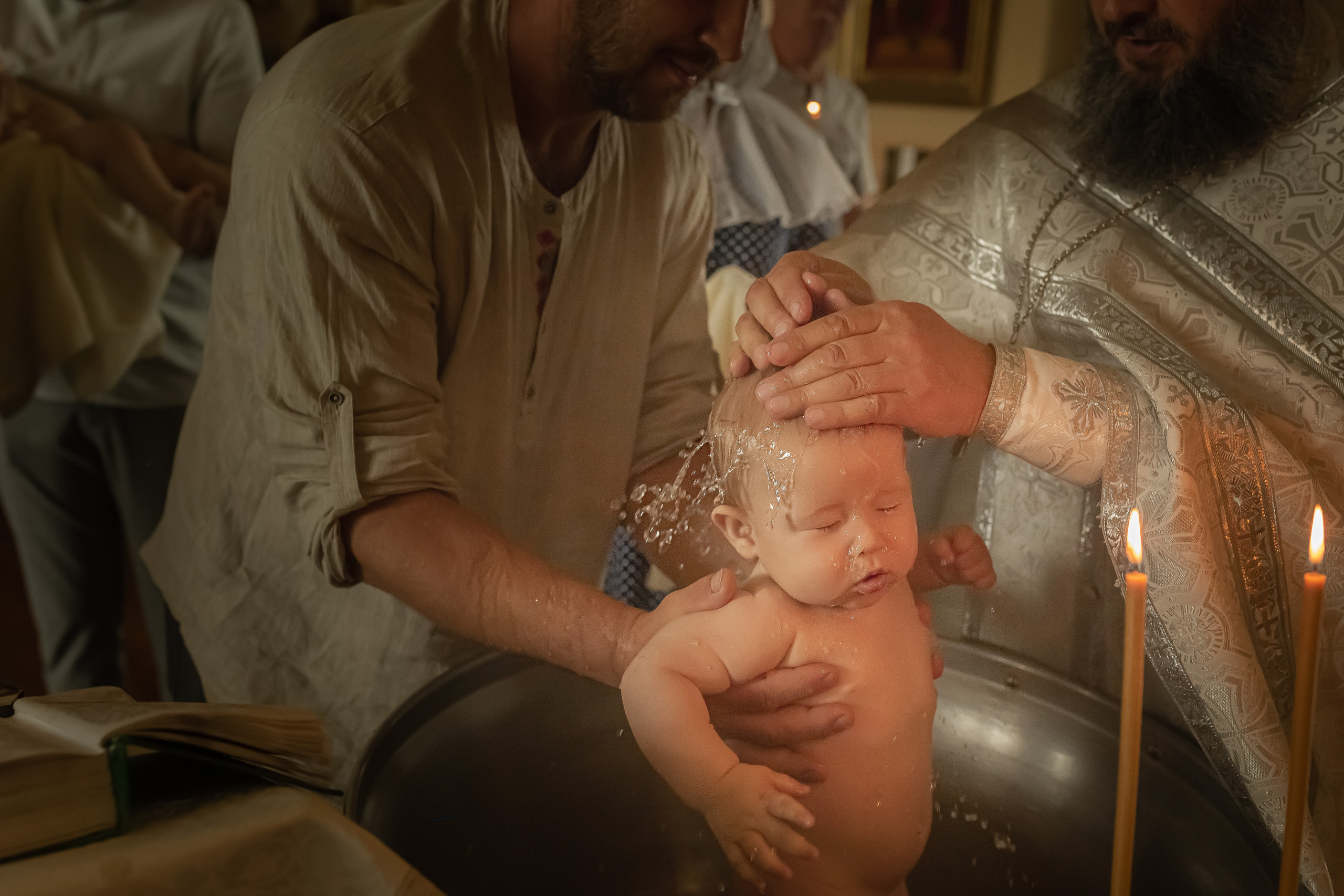 Крещение близнецов Лаврентия и Николая. Съемка Таинств Крещения Венчания, детские и семейные съемки в Пензе