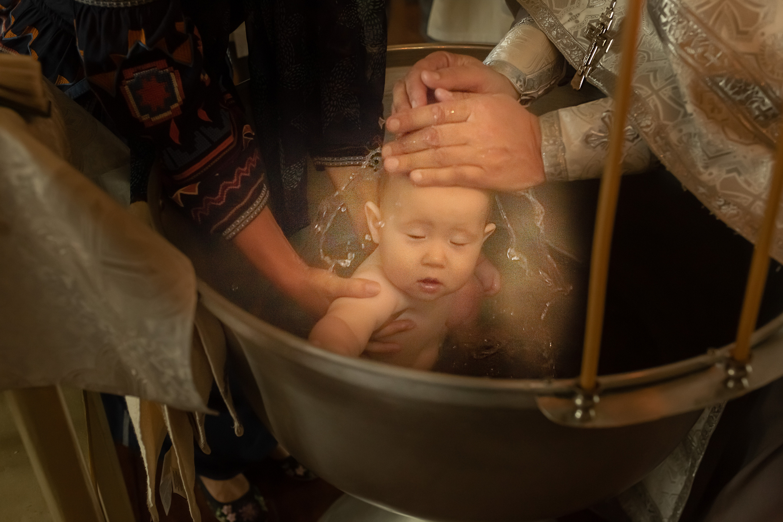 Крещение близнецов Лаврентия и Николая. Съемка Таинств Крещения Венчания, детские и семейные съемки в Пензе