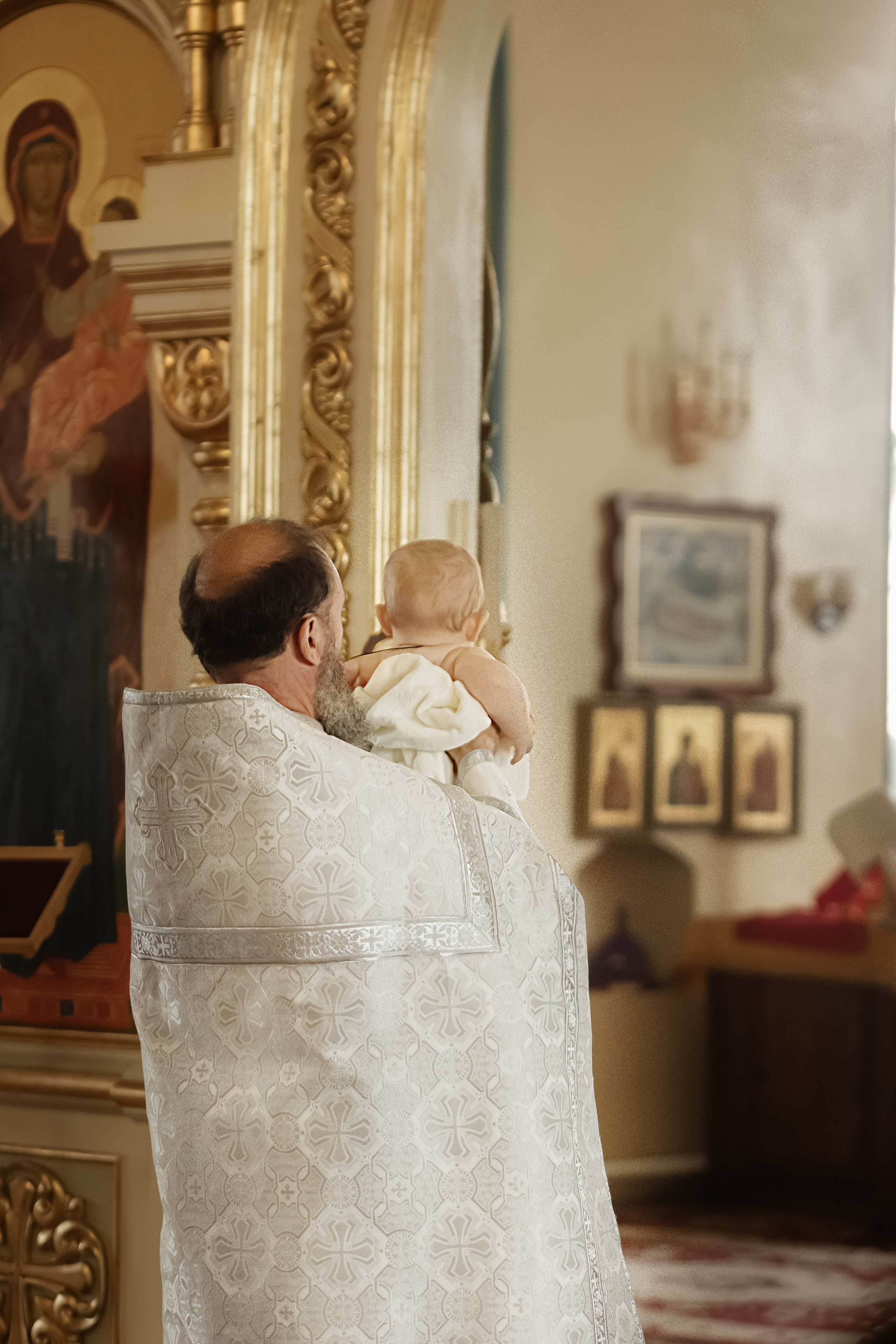 Крещение близнецов Лаврентия и Николая. Съемка Таинств Крещения Венчания, детские и семейные съемки в Пензе