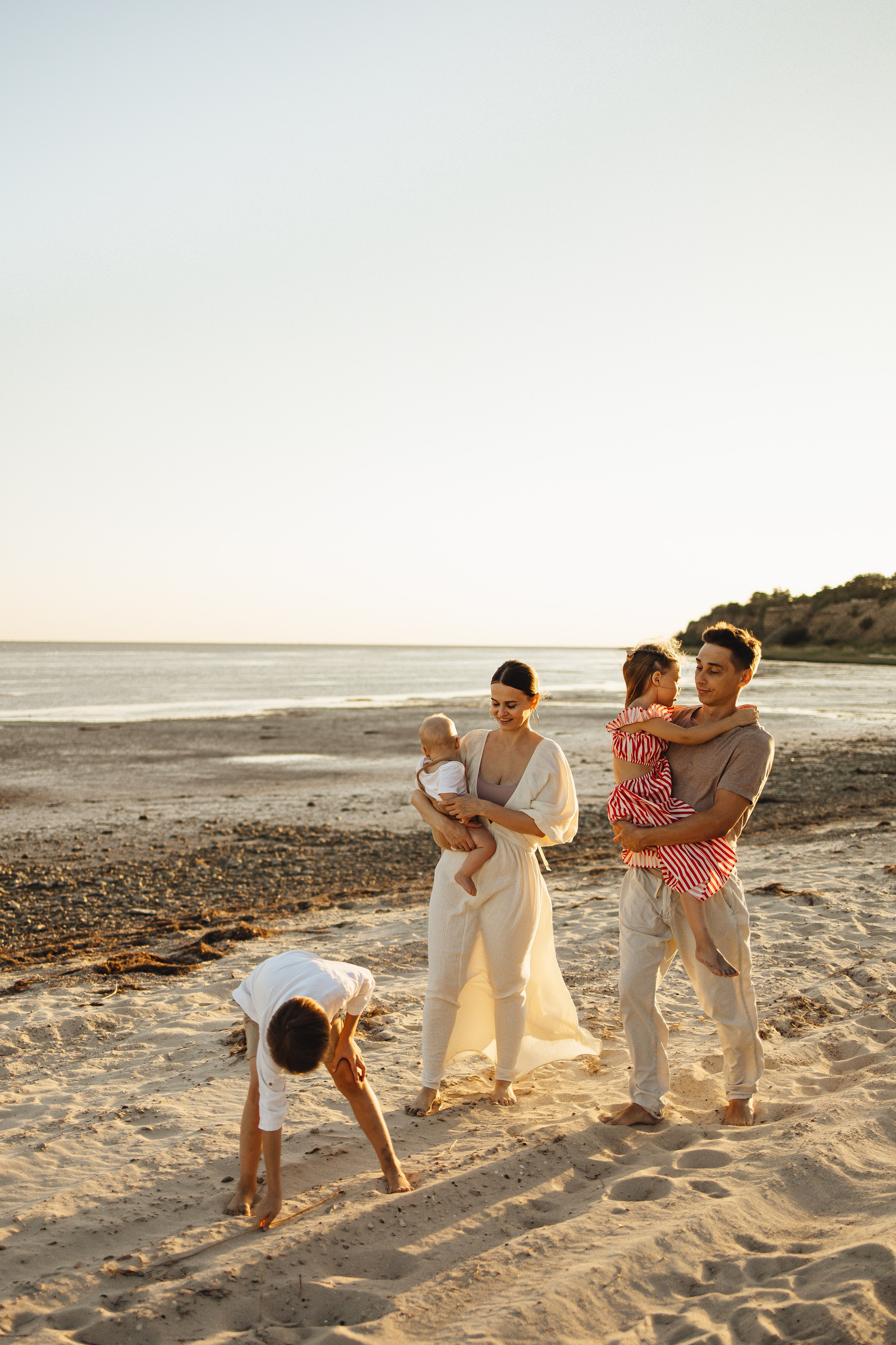 Летняя история на берегу. Семейный и детский фотограф, таганрог, ростов-на-дону