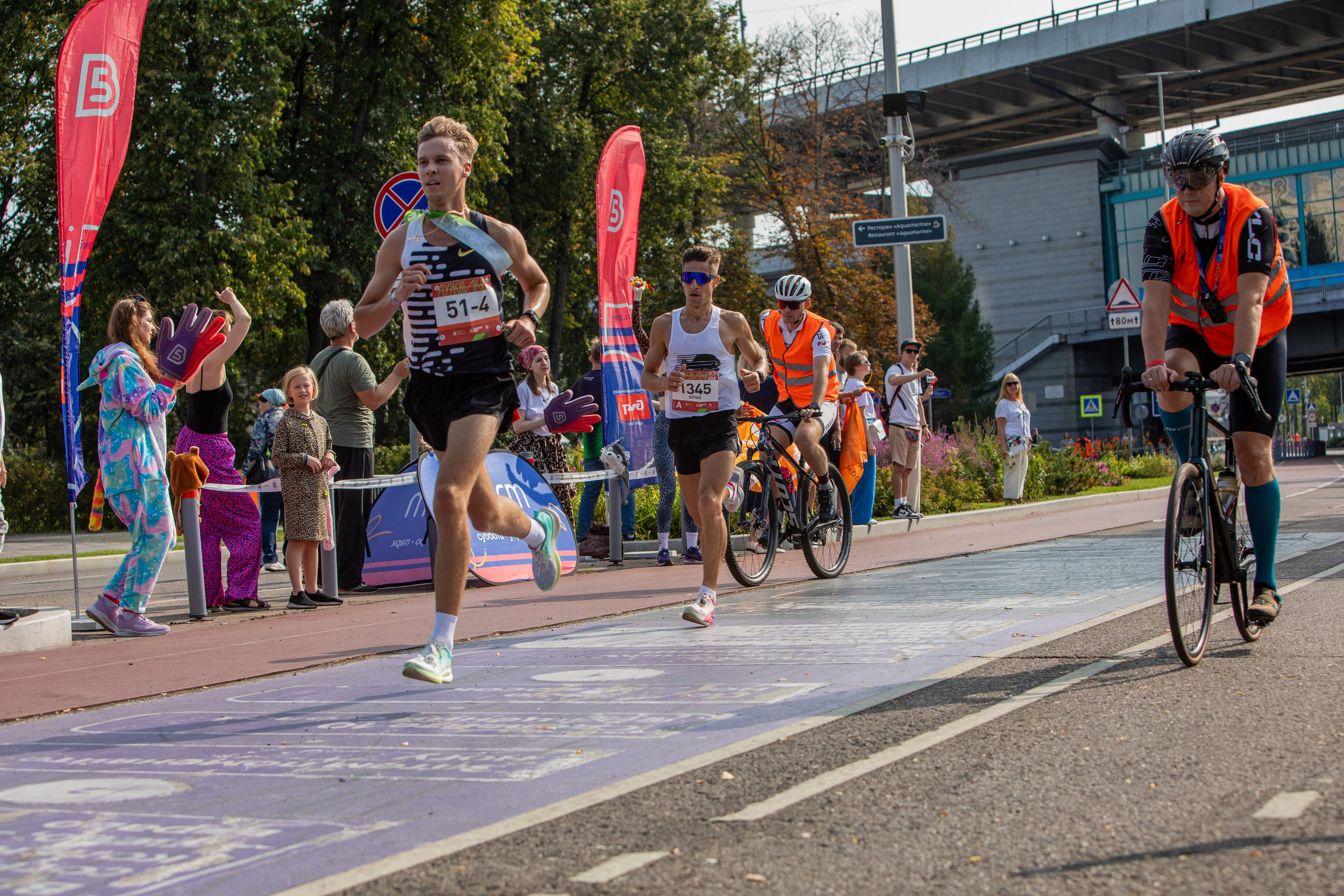 Полумарафон Лужники 18.08.24. Фотограф Сергей Ловкий