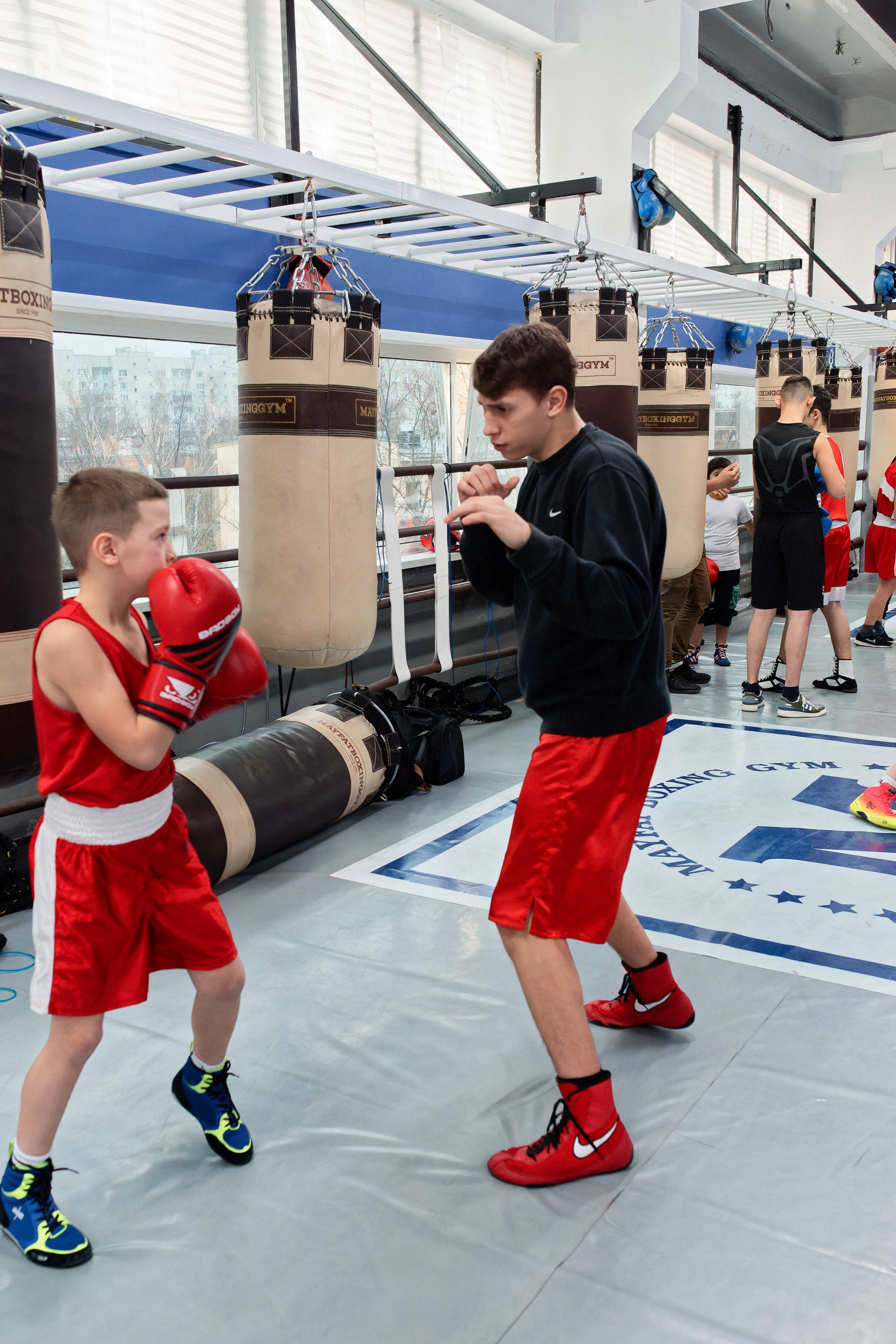 «Открытый ринг» в школе бокса Сергея Майфата. Зеленоград, 12.11.2023 г. Фотограф Никифоров-Гордеев Сергей. Москва и МО